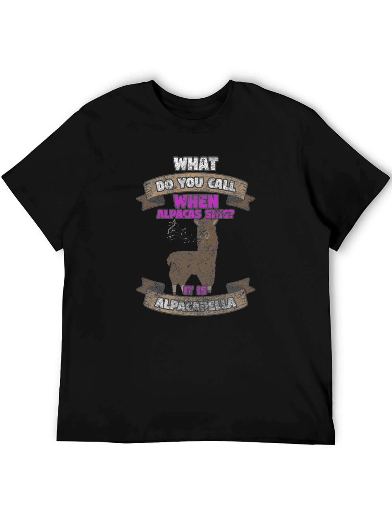 Alpaca-della Mens Graphic Tee