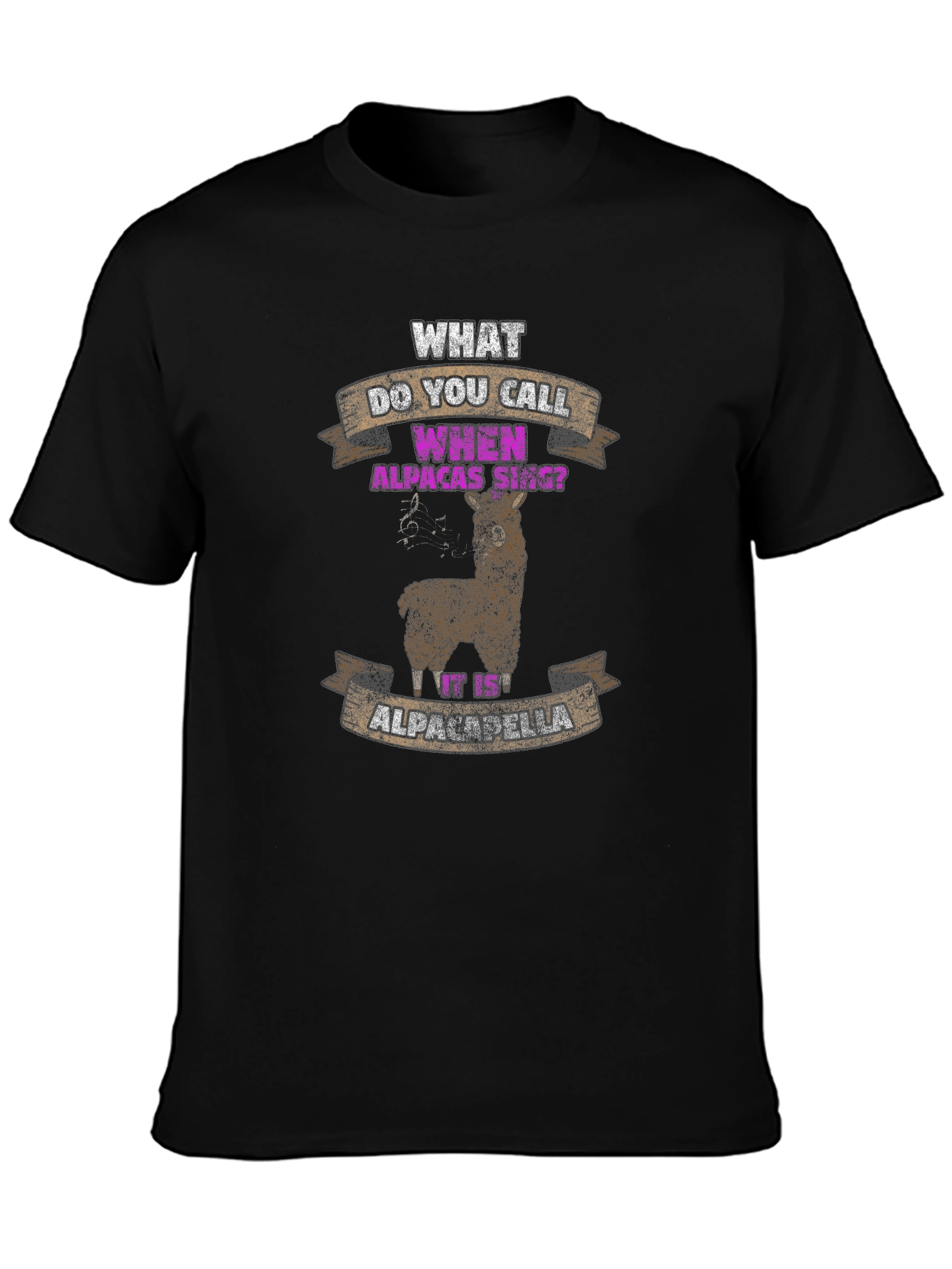 Alpaca-della Mens Graphic Tee