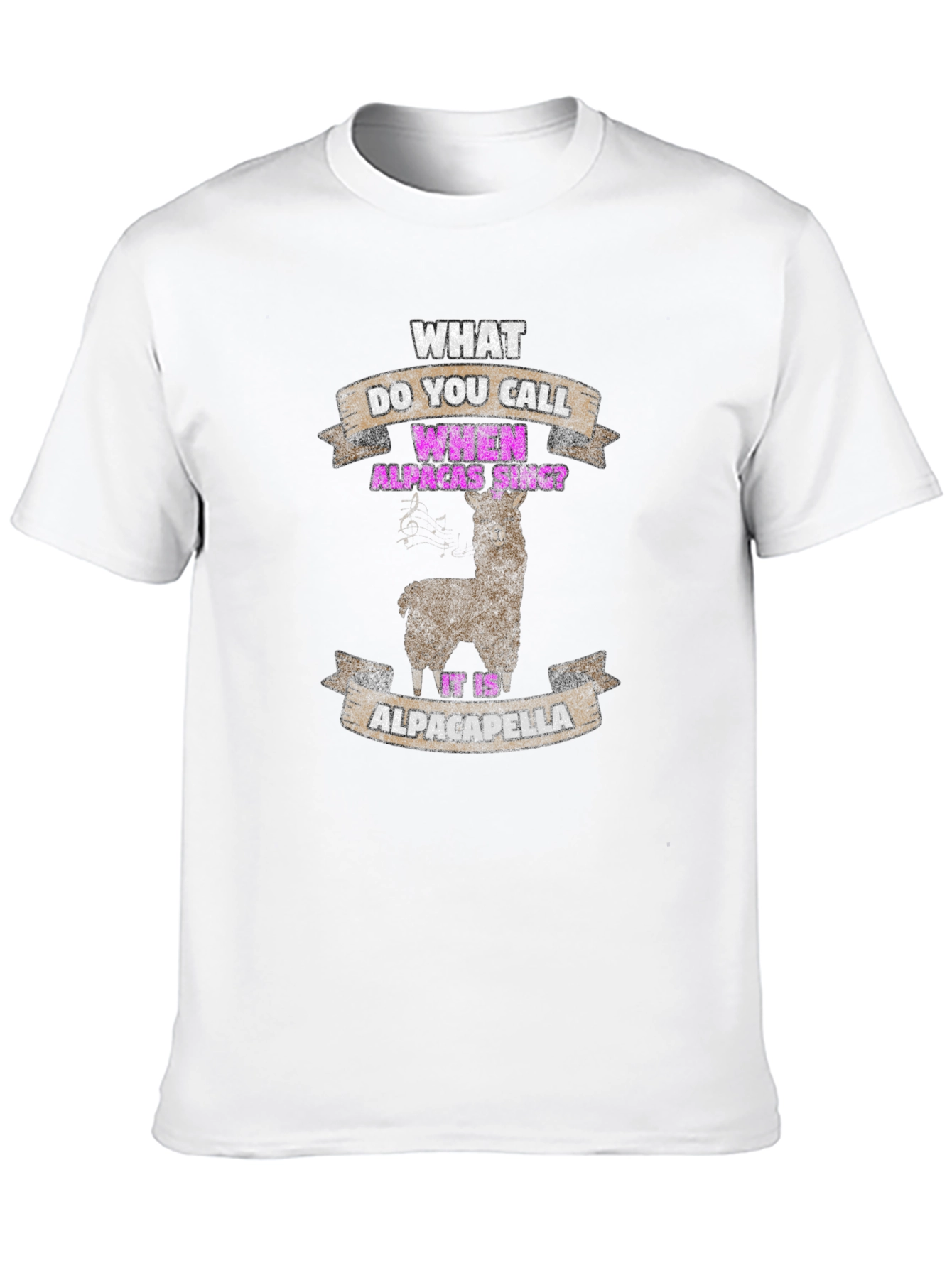 Alpaca-della Mens Graphic Tee