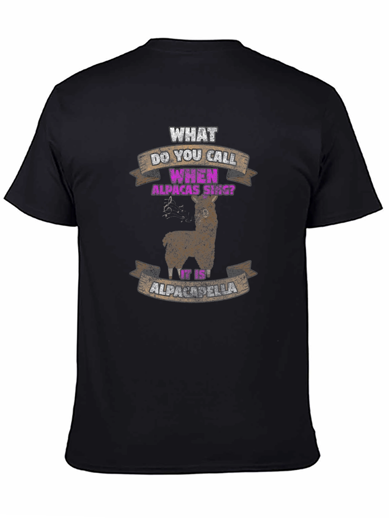 Alpaca-della Mens Graphic Tee