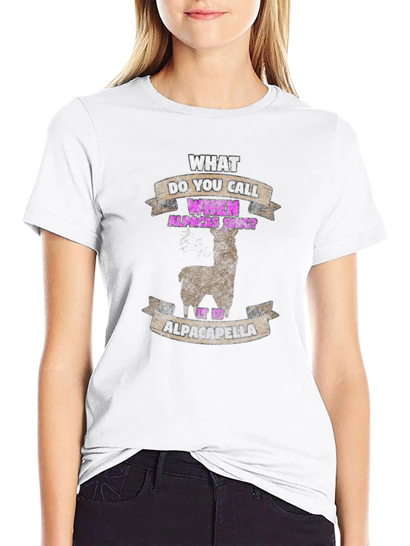 Alpaca-della Mens Graphic Tee