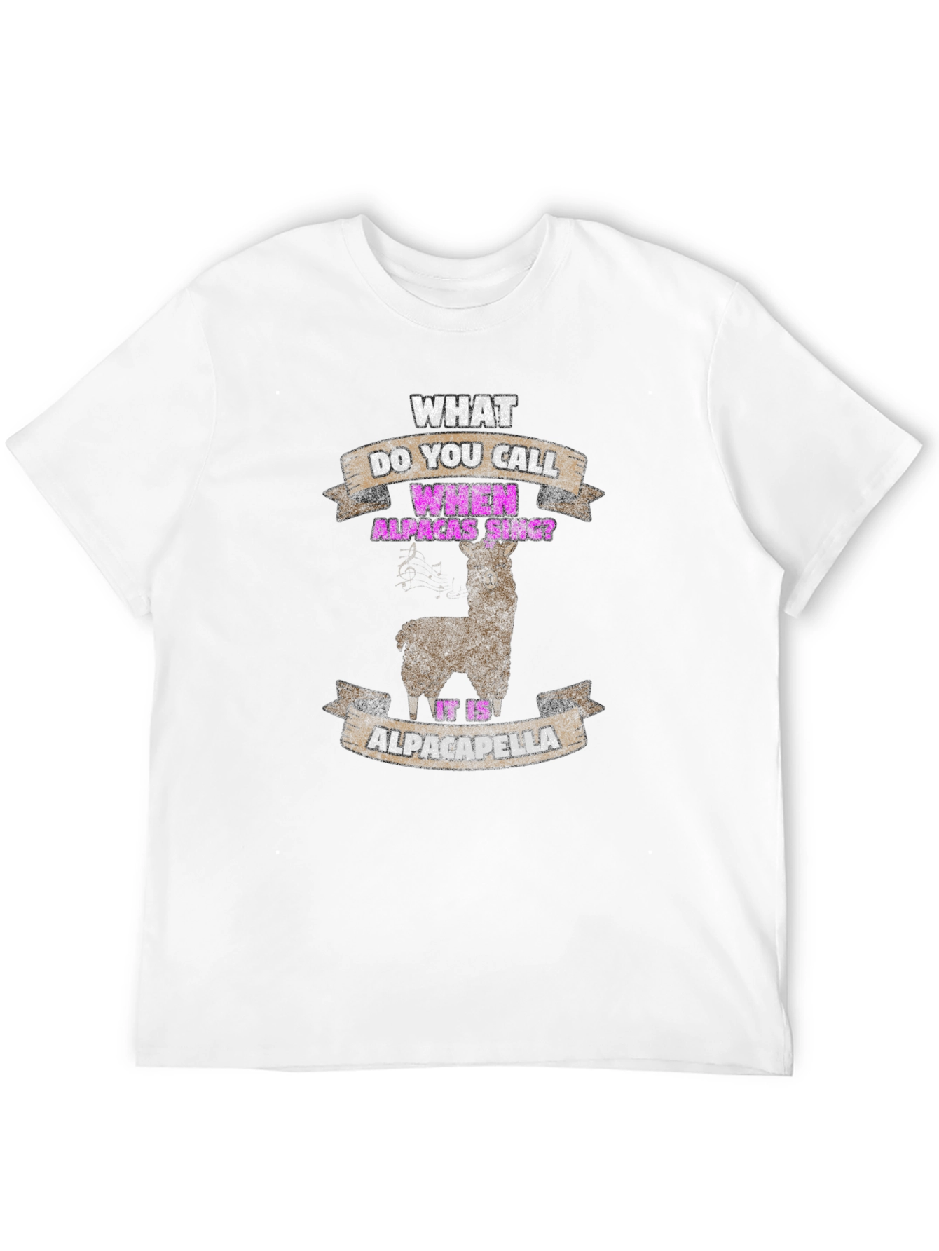 Alpaca-della Mens Graphic Tee