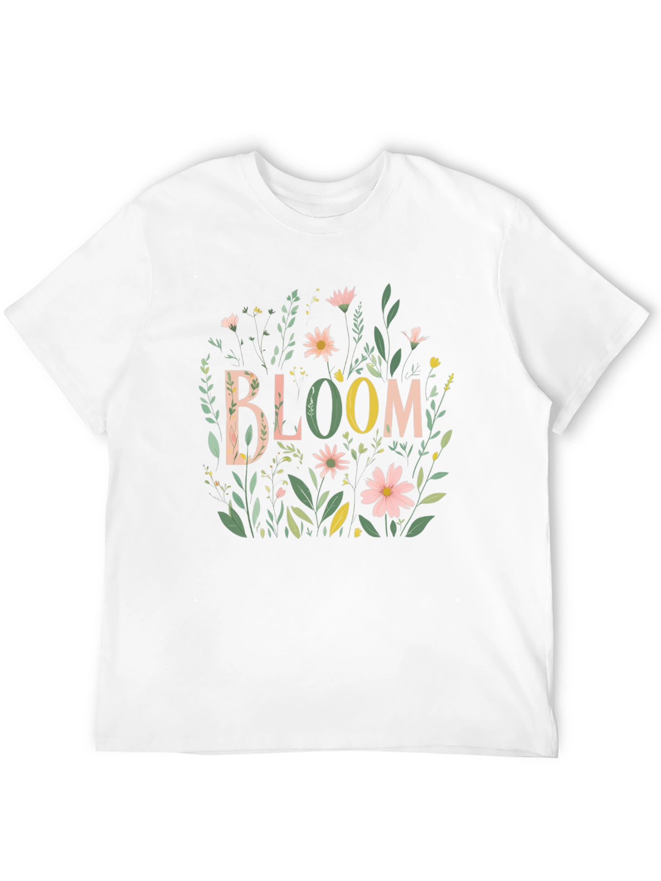 Bloom Graphic T-Shirt - Floral Design