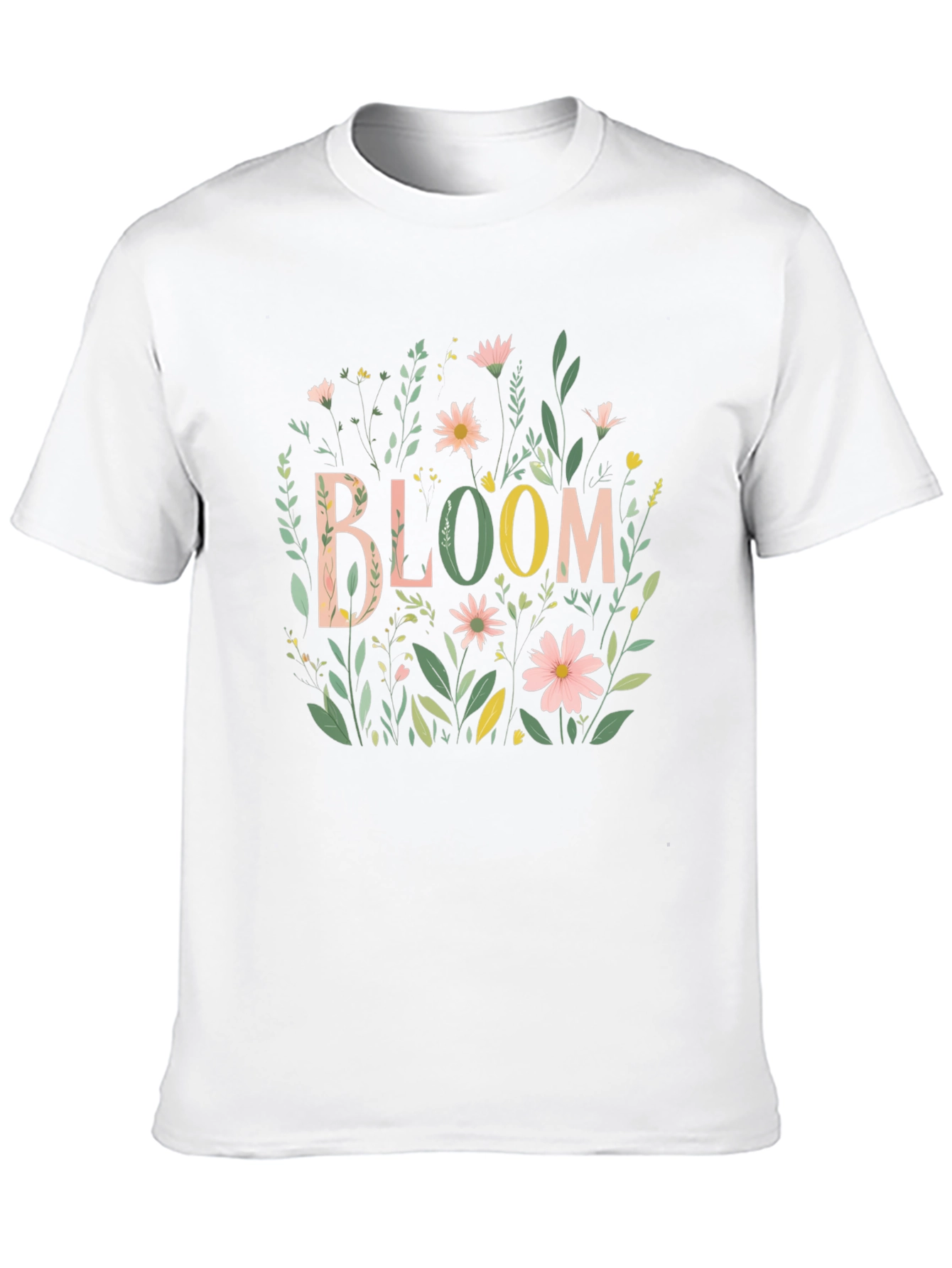 Bloom Graphic T-Shirt - Floral Design