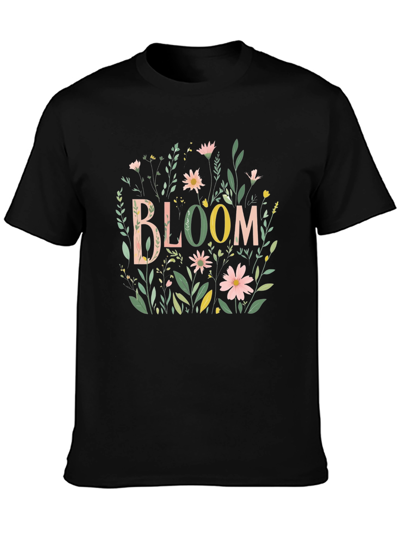 Bloom Graphic T-Shirt - Floral Design