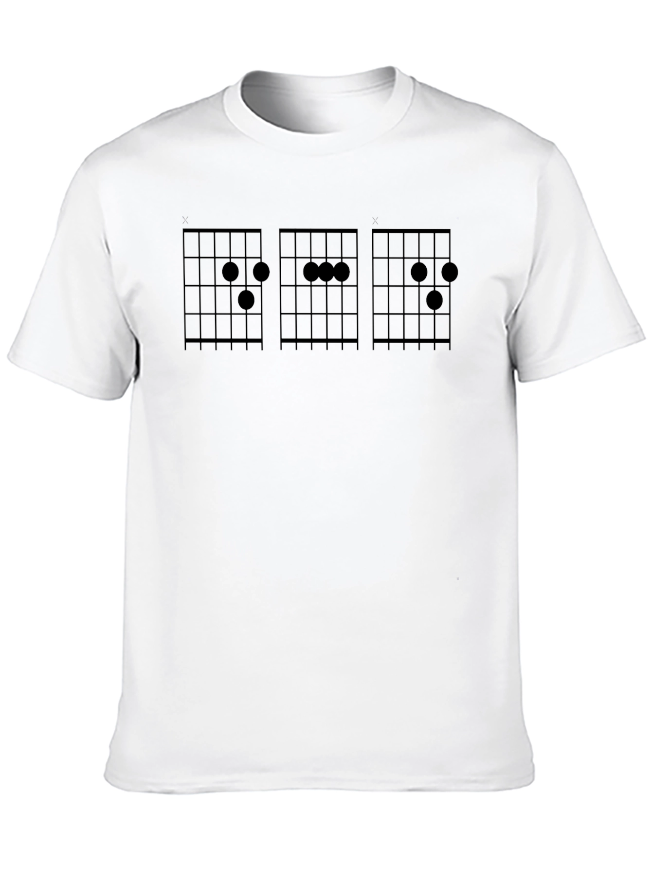 Guitar Chord Diagram T-Shirt - Musician Tee