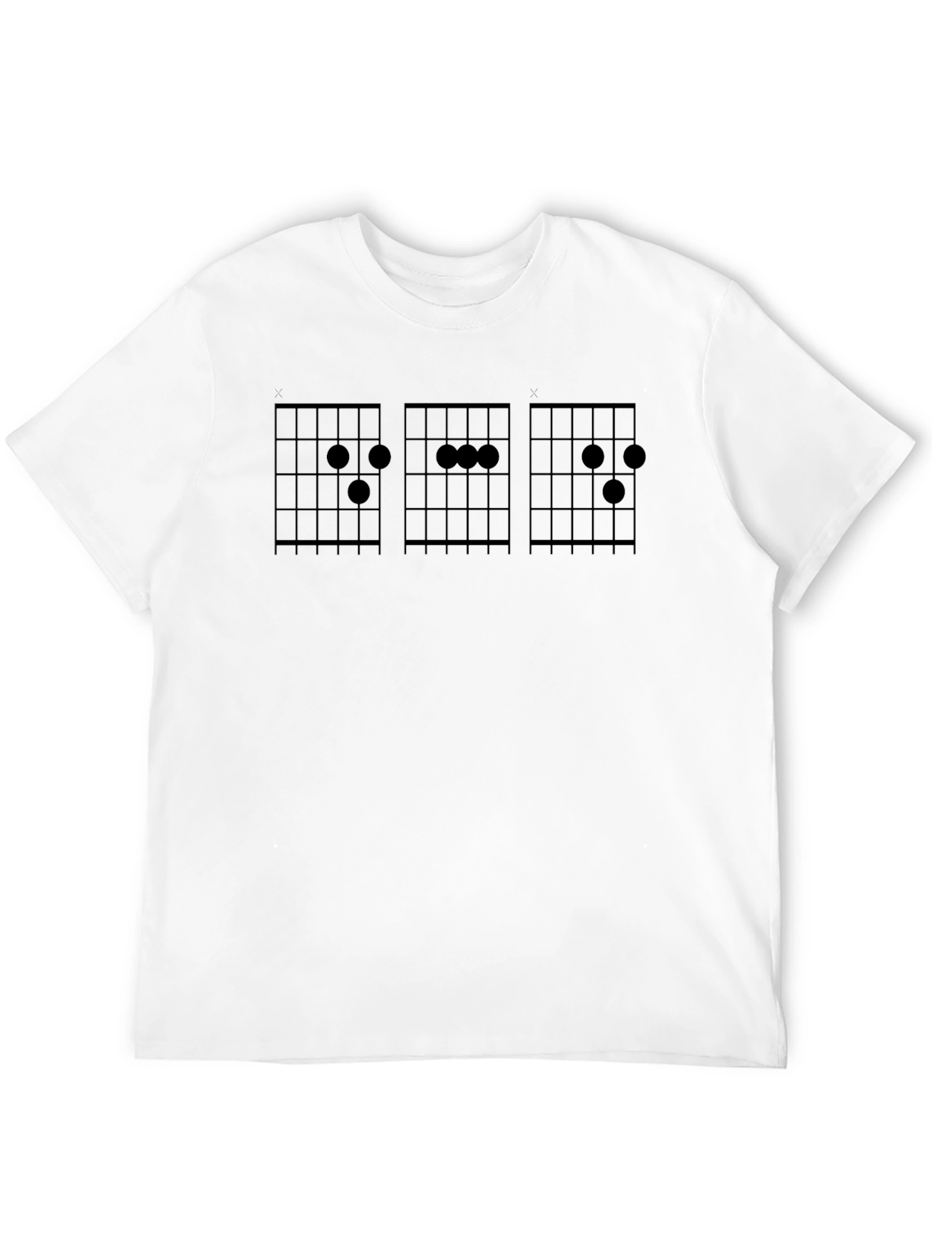 Guitar Chord Diagram T-Shirt - Musician Tee