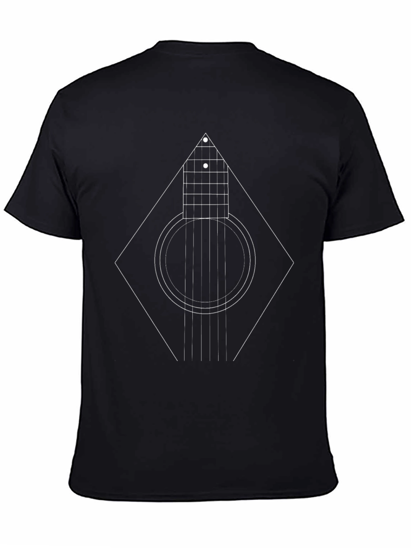 Guitar Graphic Tee - Modern Musician Style