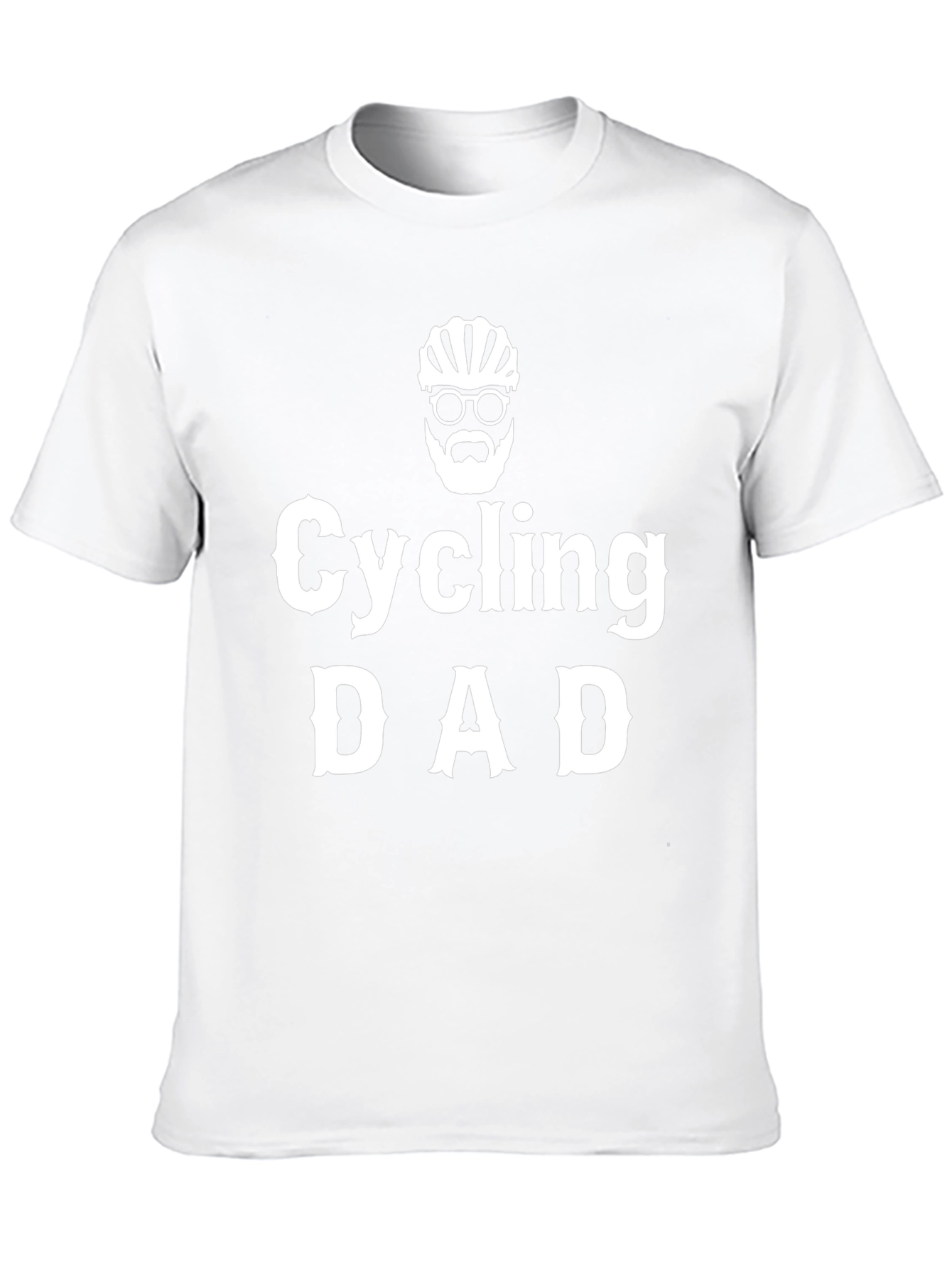 Cycling Dad T-Shirt - Black Cotton Tee