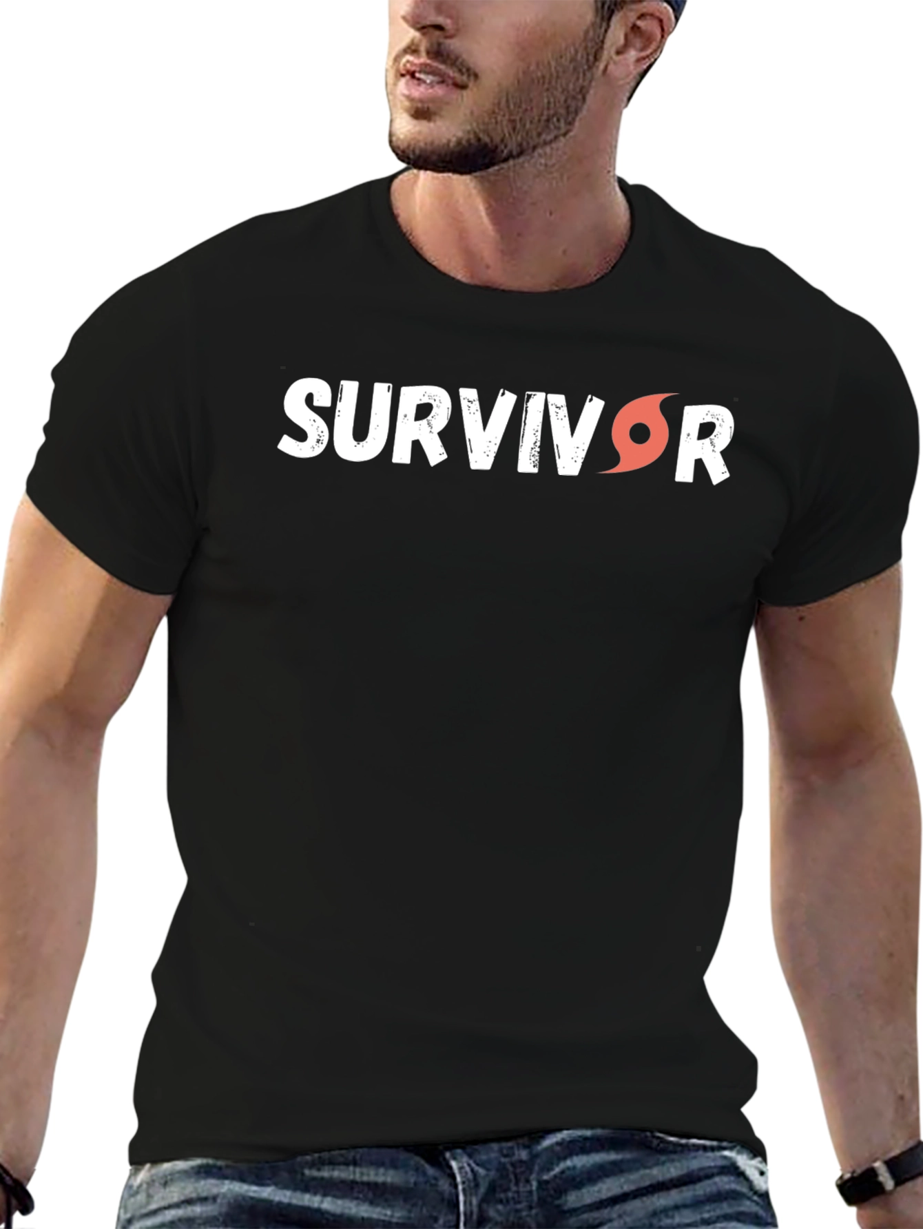Survivor Graphic T-Shirt - Classic Design