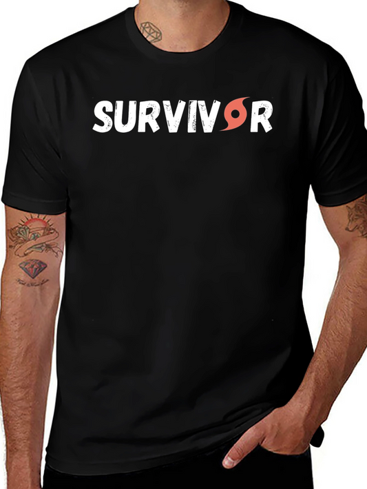 Survivor Graphic T-Shirt - Classic Design