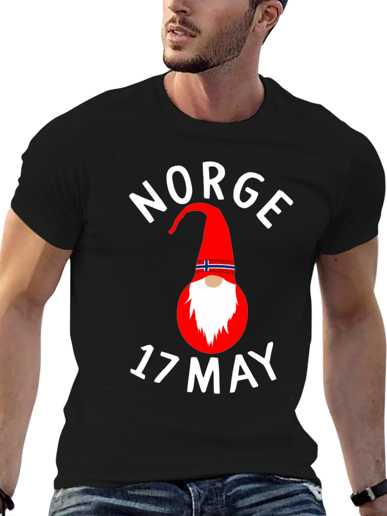 Norge 17 May Norwegian Gnome T-Shirt