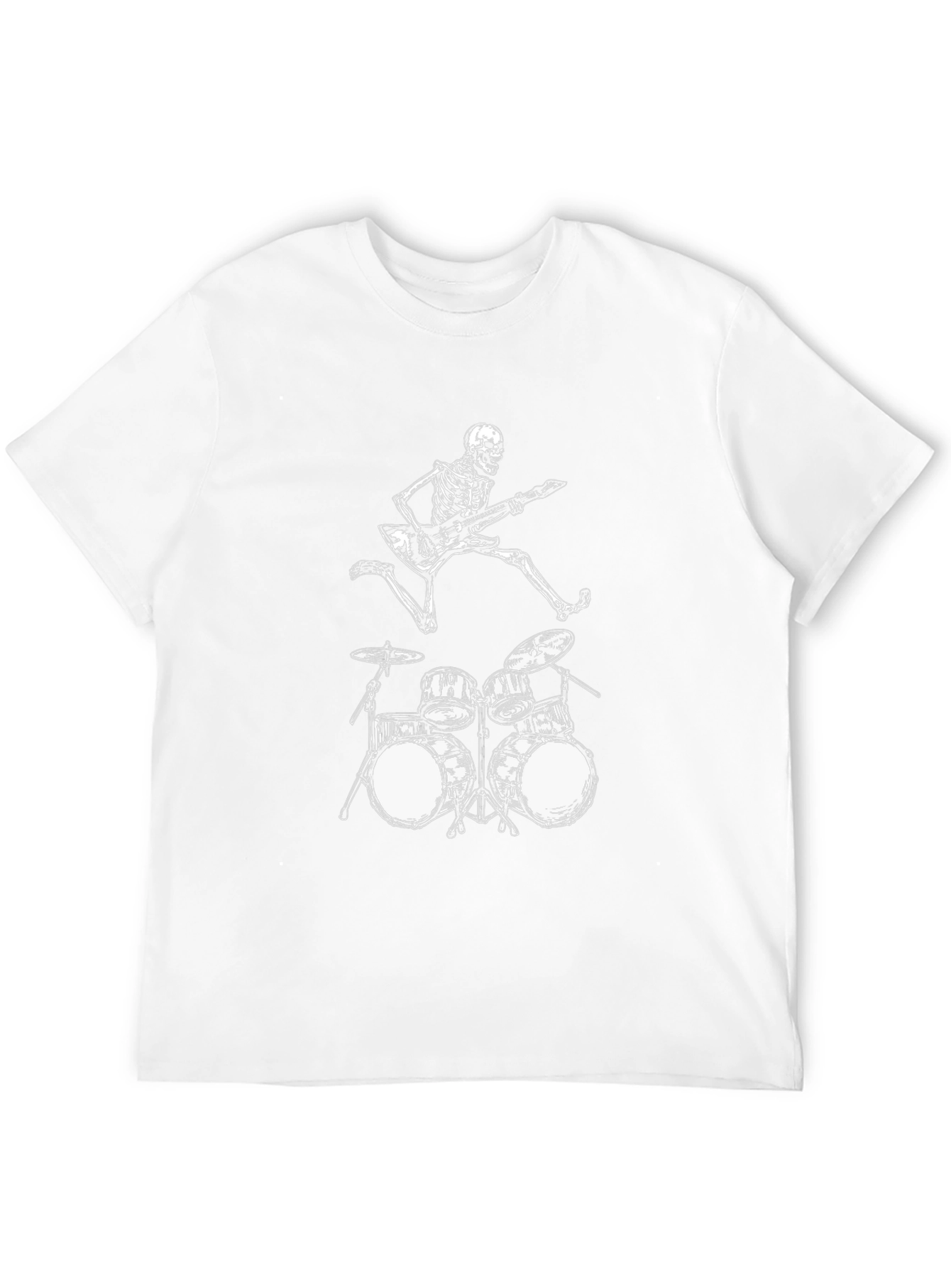 Rock On Skeleton Graphic Tee