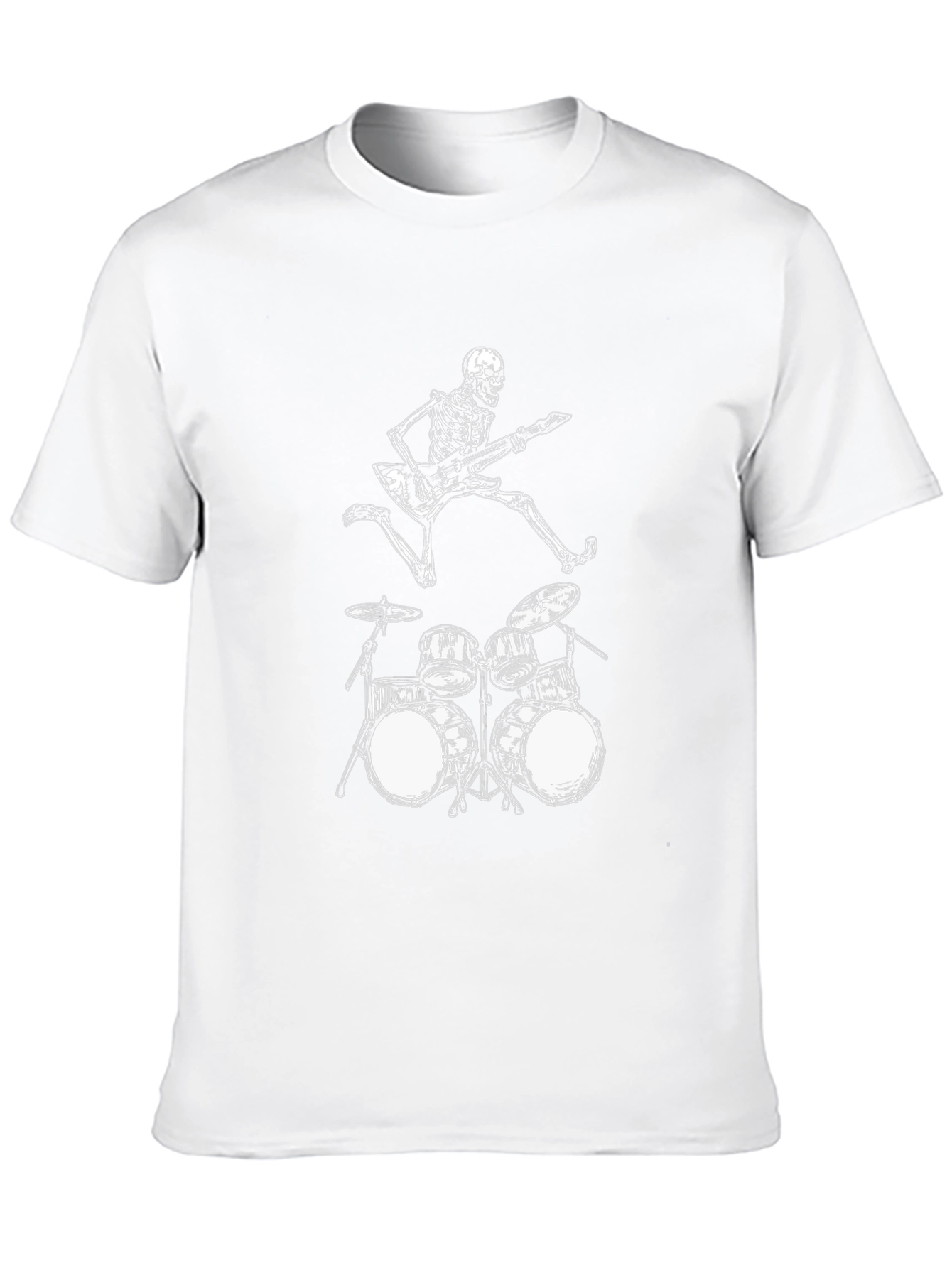 Rock On Skeleton Graphic Tee