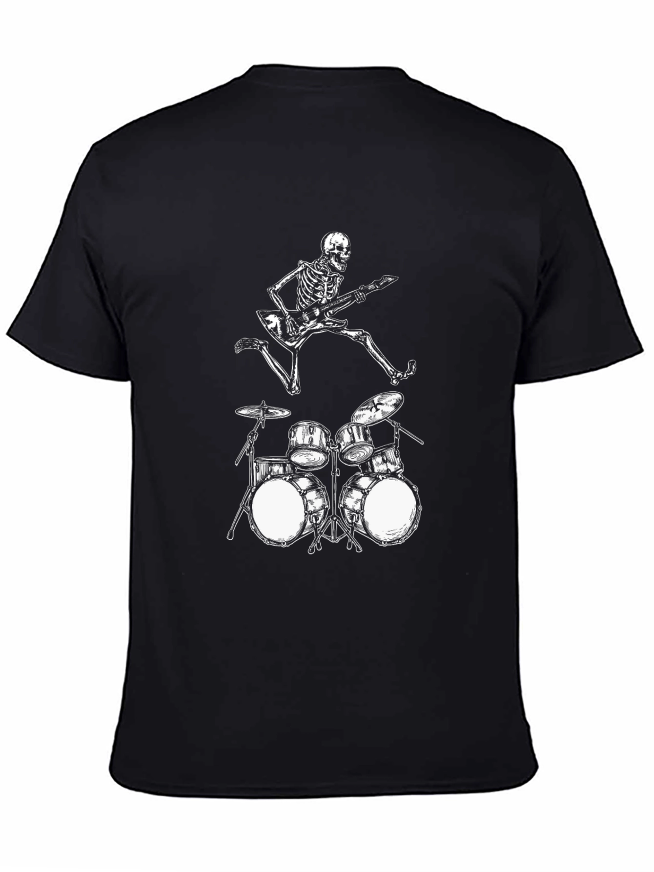 Rock On Skeleton Graphic Tee