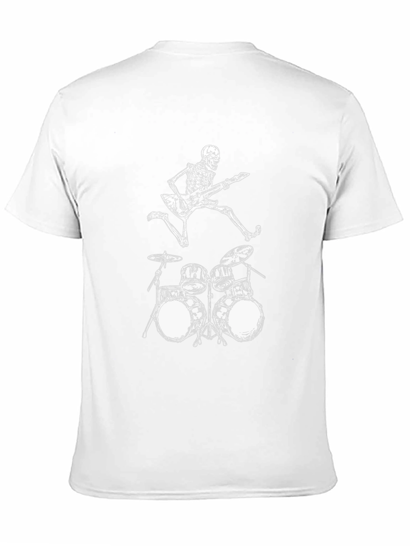 Rock On Skeleton Graphic Tee