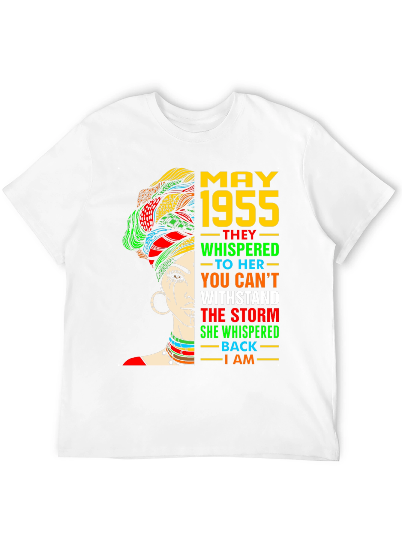 May 1955 Black Woman T-Shirt