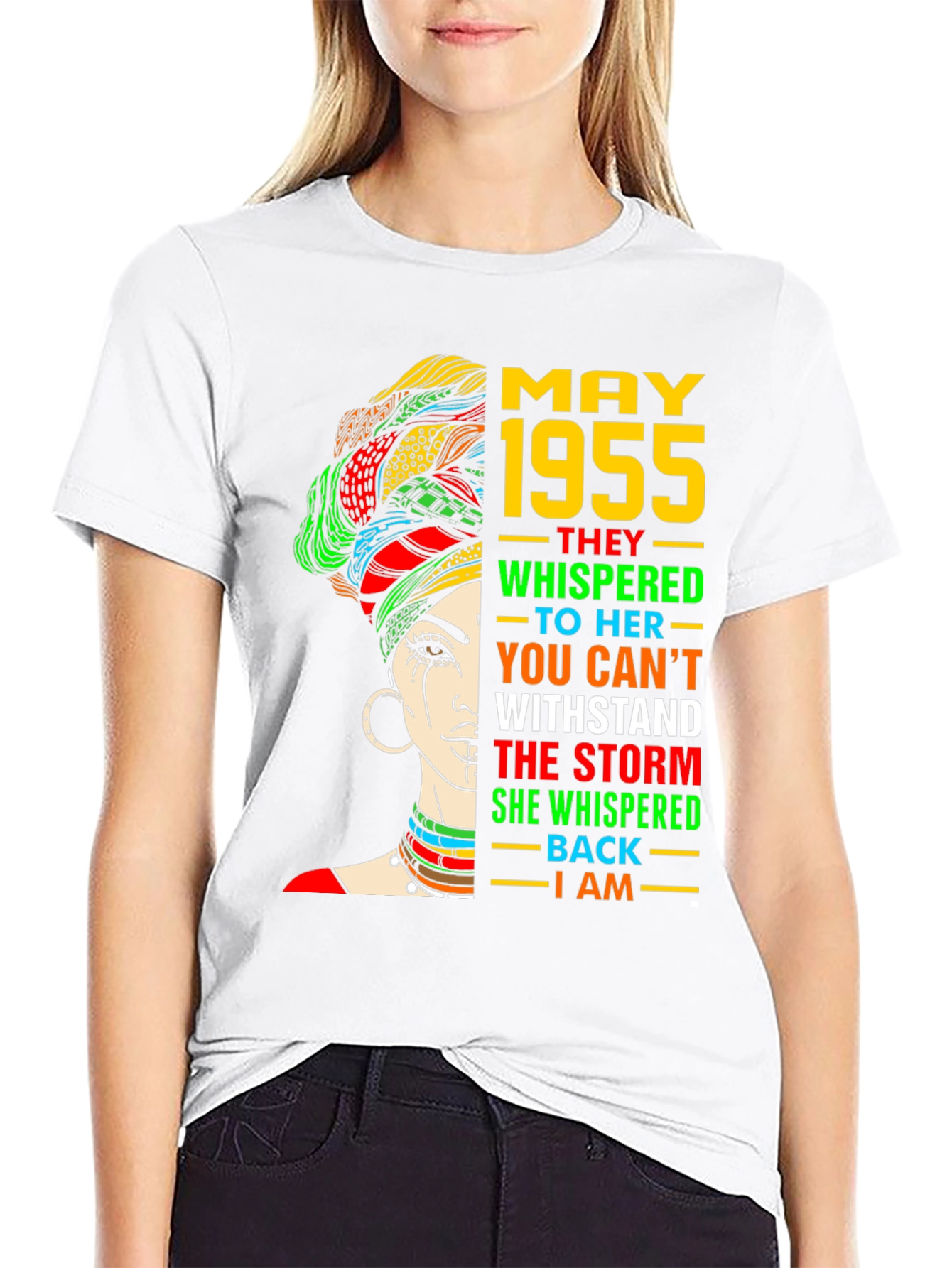 May 1955 Black Woman T-Shirt