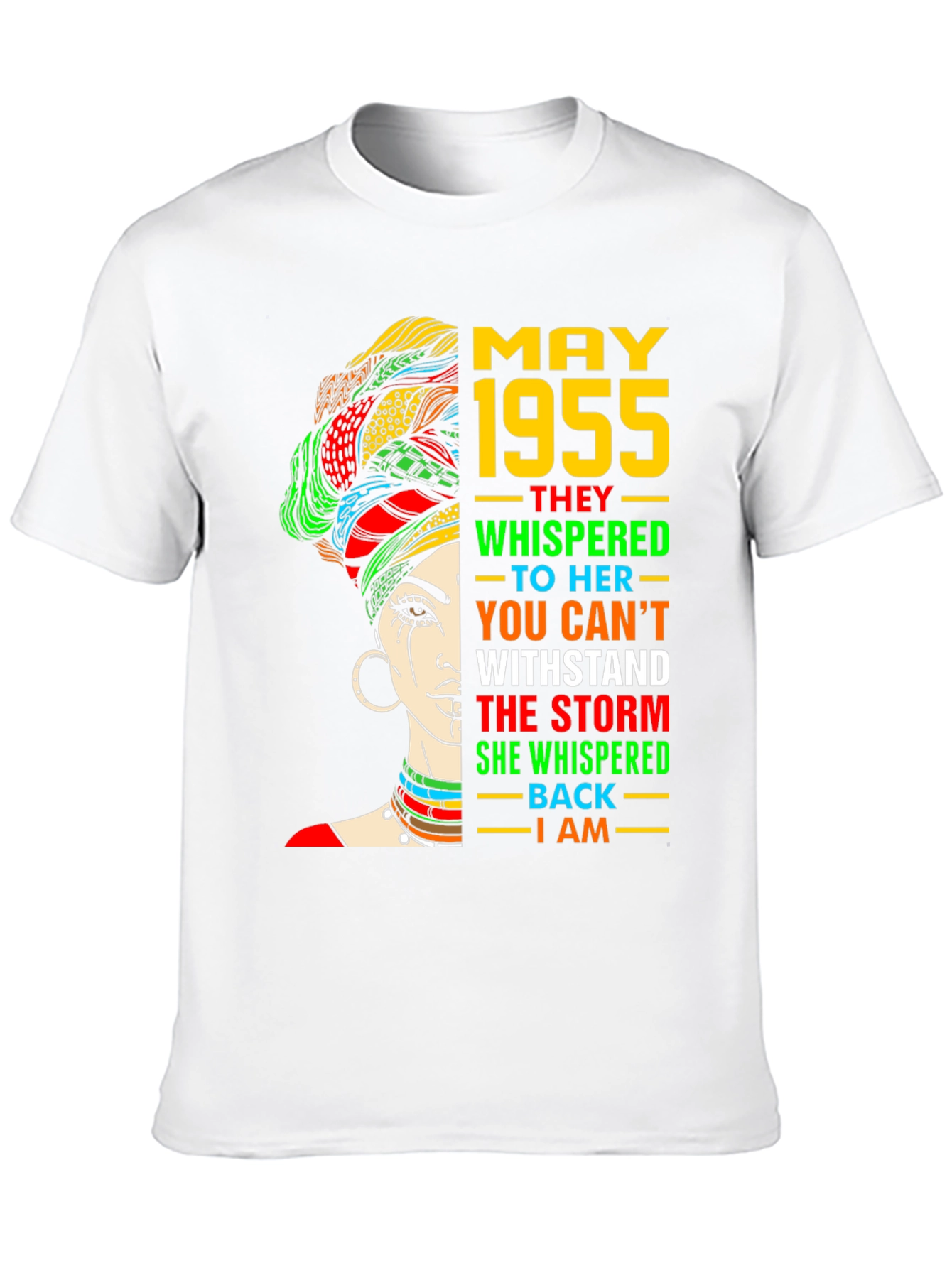 May 1955 Black Woman T-Shirt
