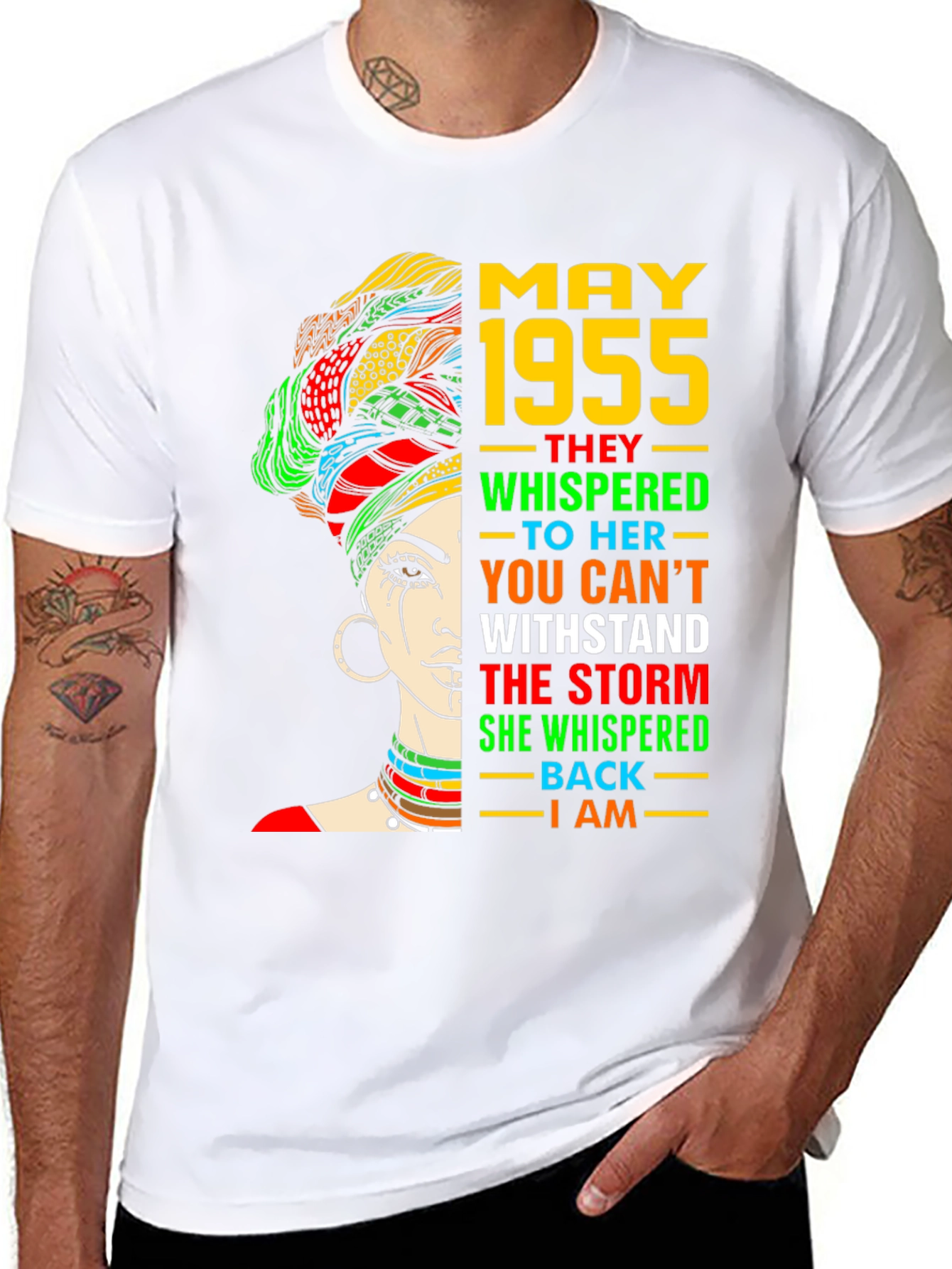 May 1955 Black Woman T-Shirt