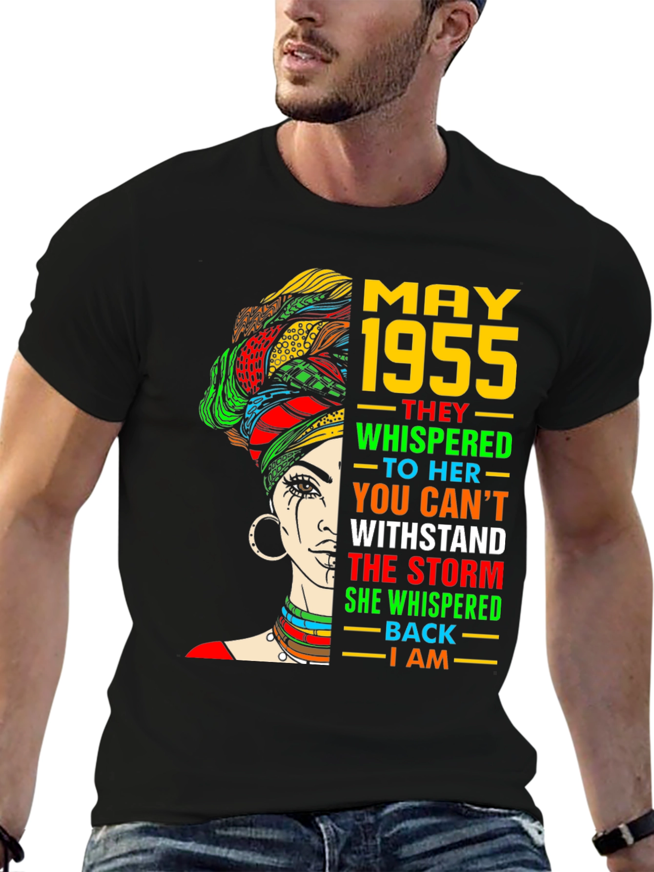 May 1955 Black Woman T-Shirt