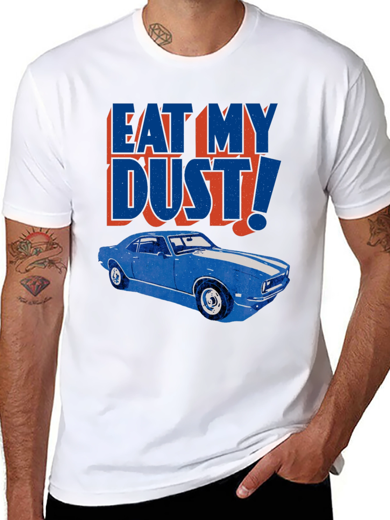 Eat My Dust! Classic Car Graphic Tee