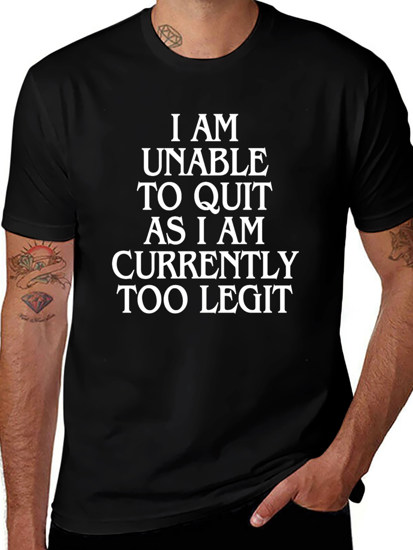 Too Legit T-Shirt - Funny Novelty Tee