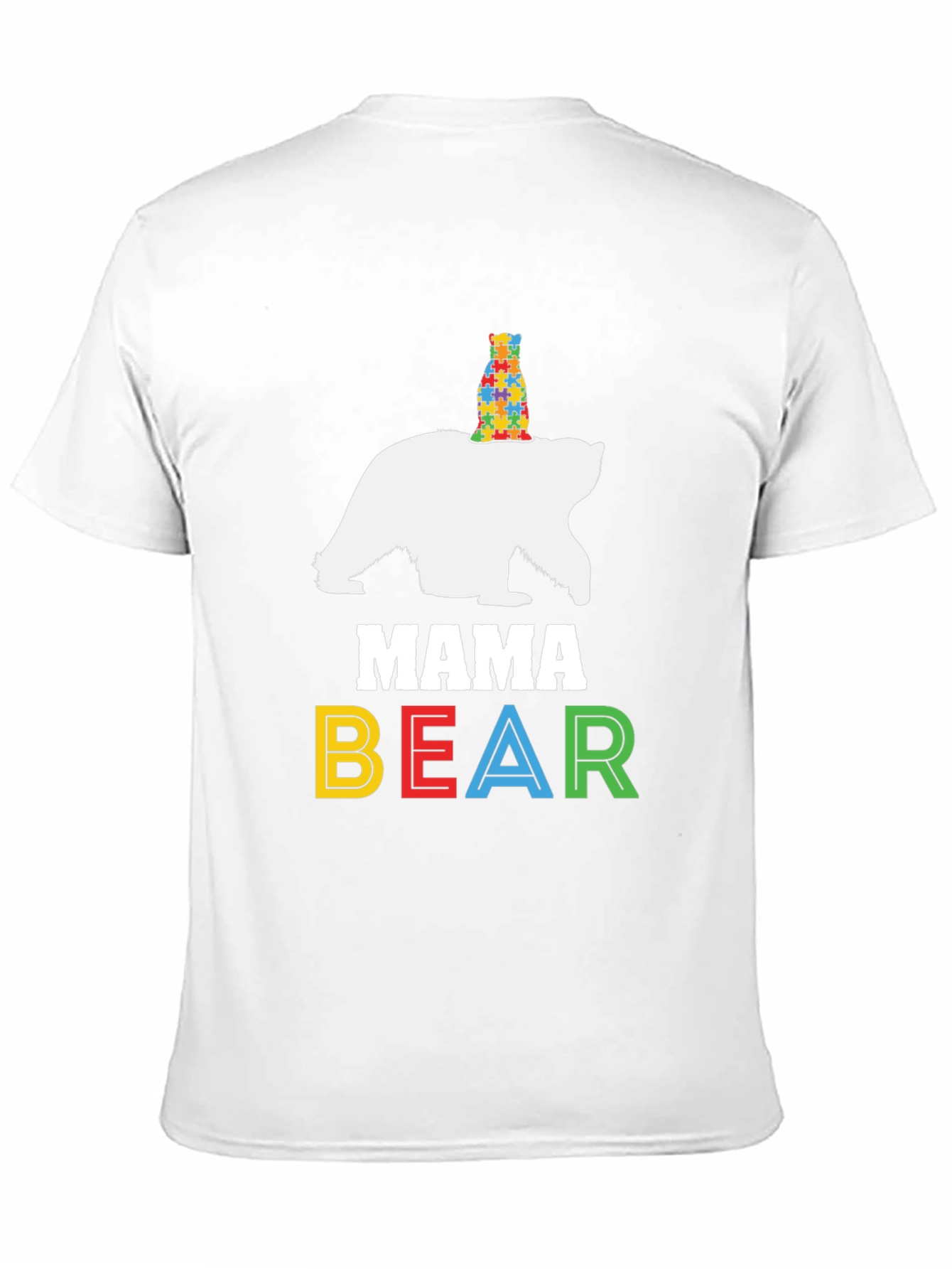 Mama Bear Autism Awareness T-Shirt