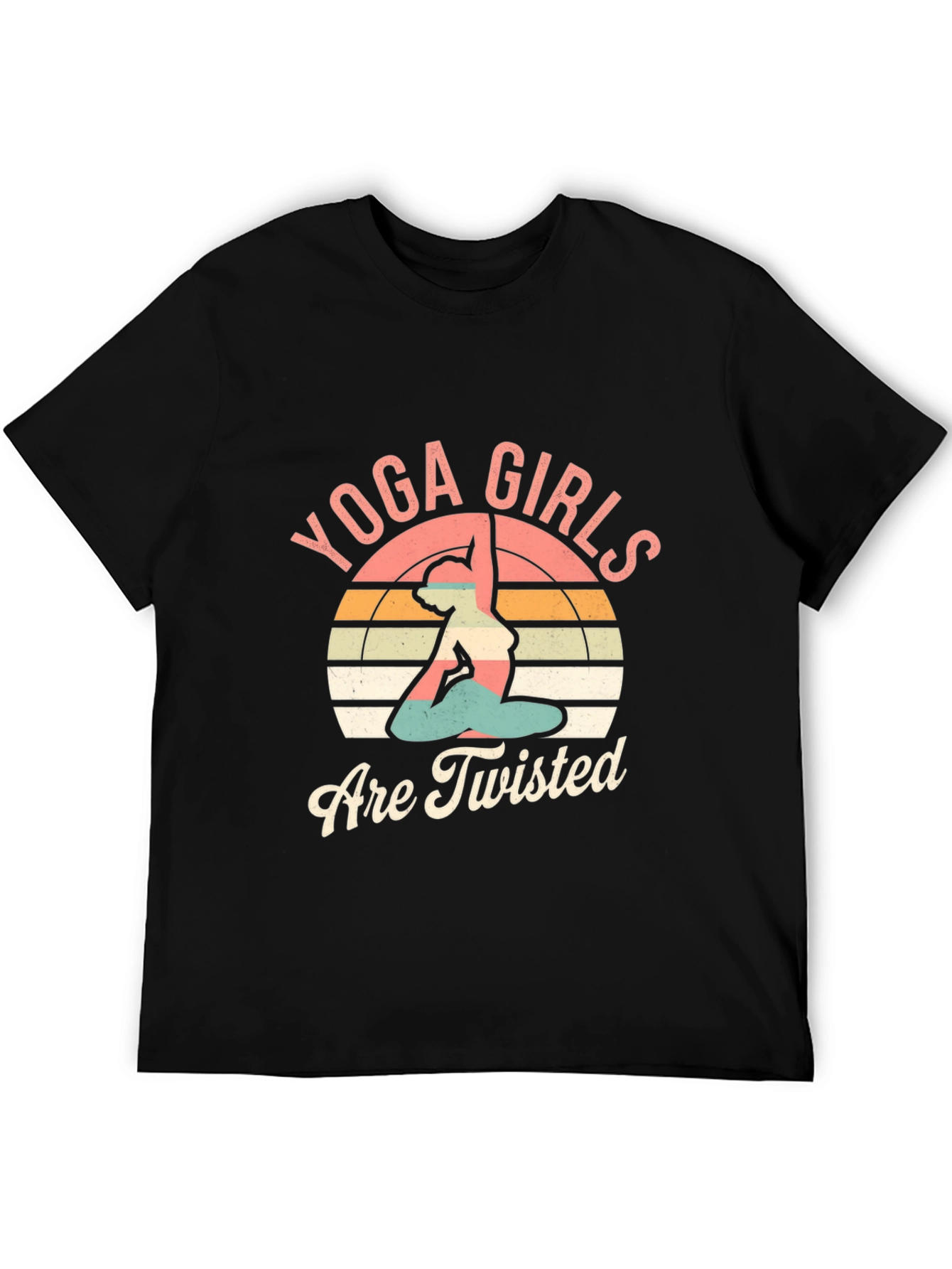 Yoga Girls Are Twisted Graphic Tee