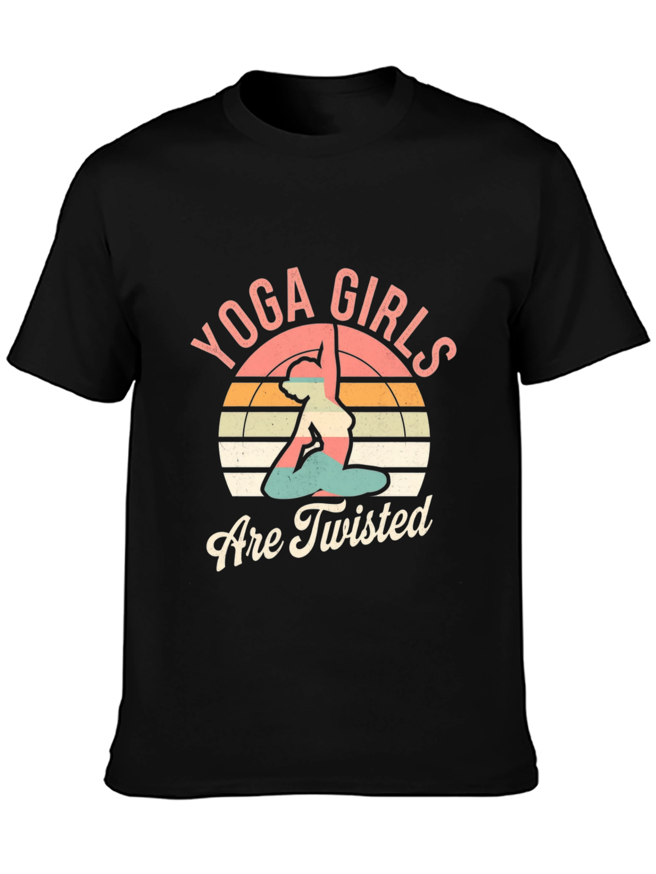 Yoga Girls Are Twisted Graphic Tee