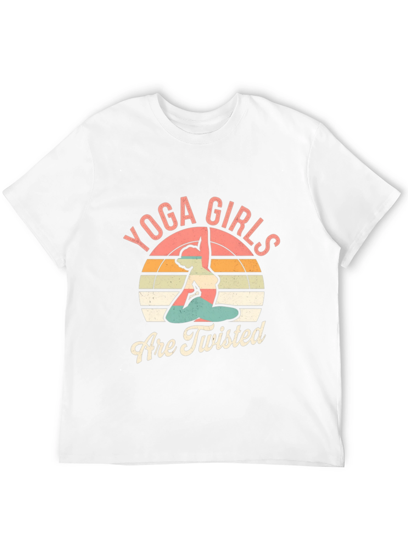 Yoga Girls Are Twisted Graphic Tee