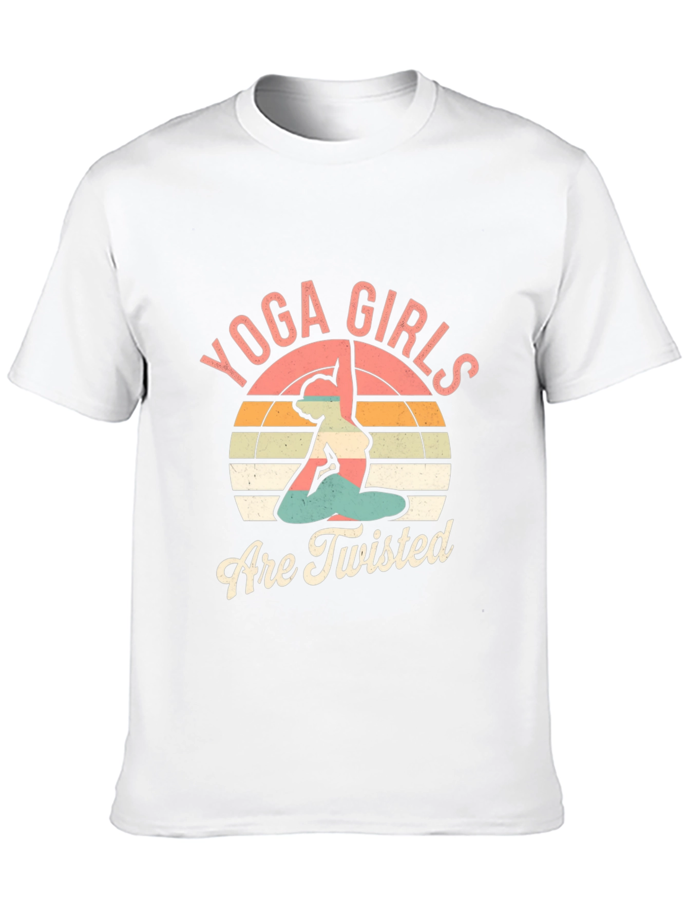 Yoga Girls Are Twisted Graphic Tee