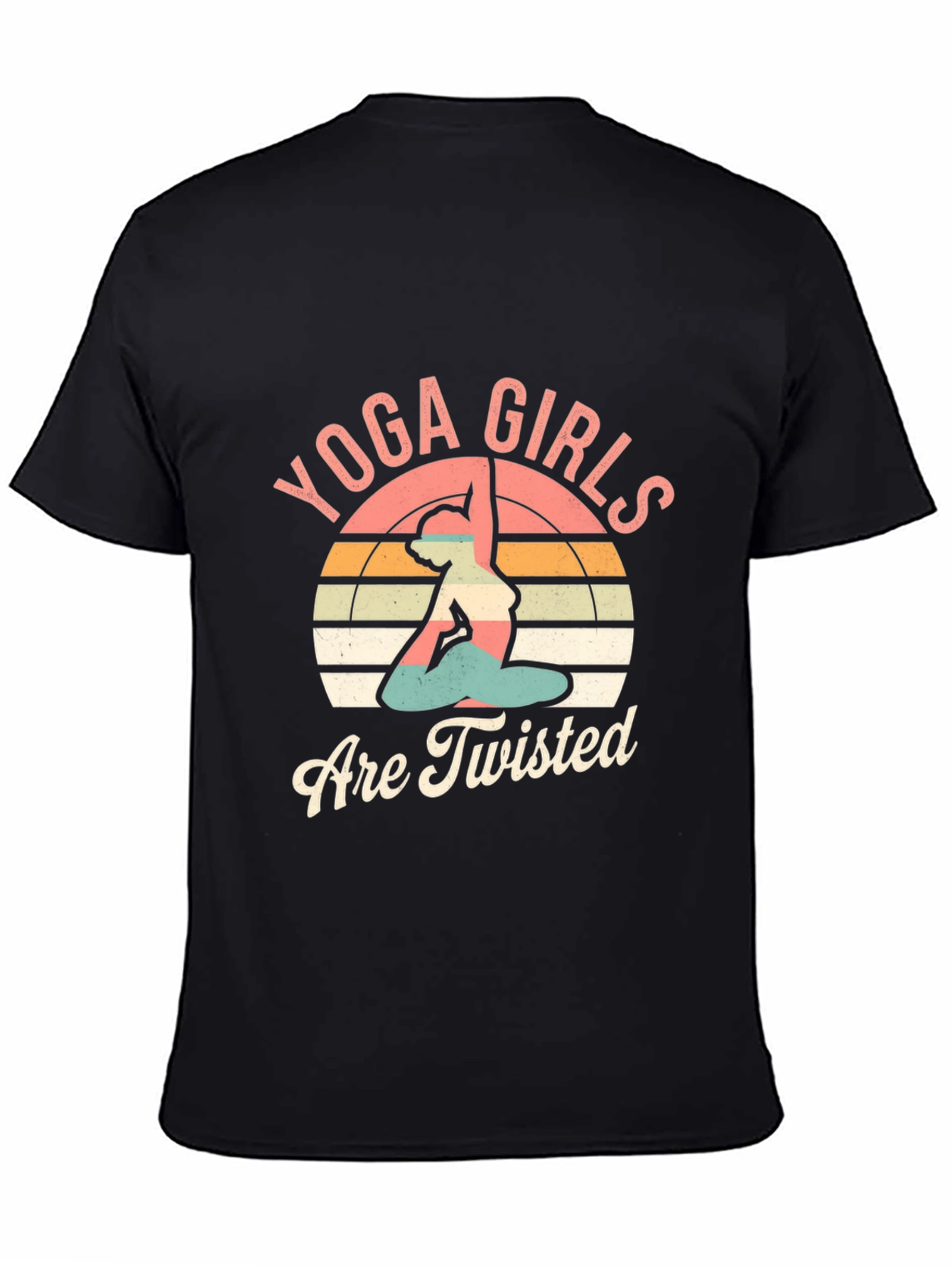 Yoga Girls Are Twisted Graphic Tee