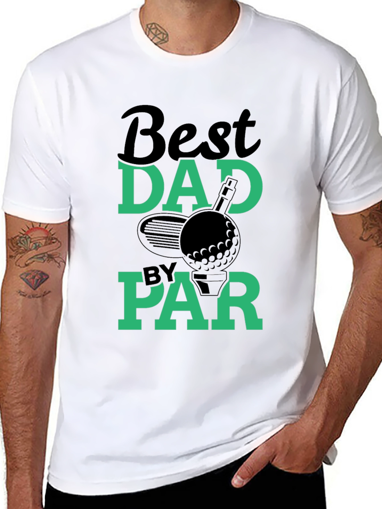 Best Dad By Par Golf T-Shirt