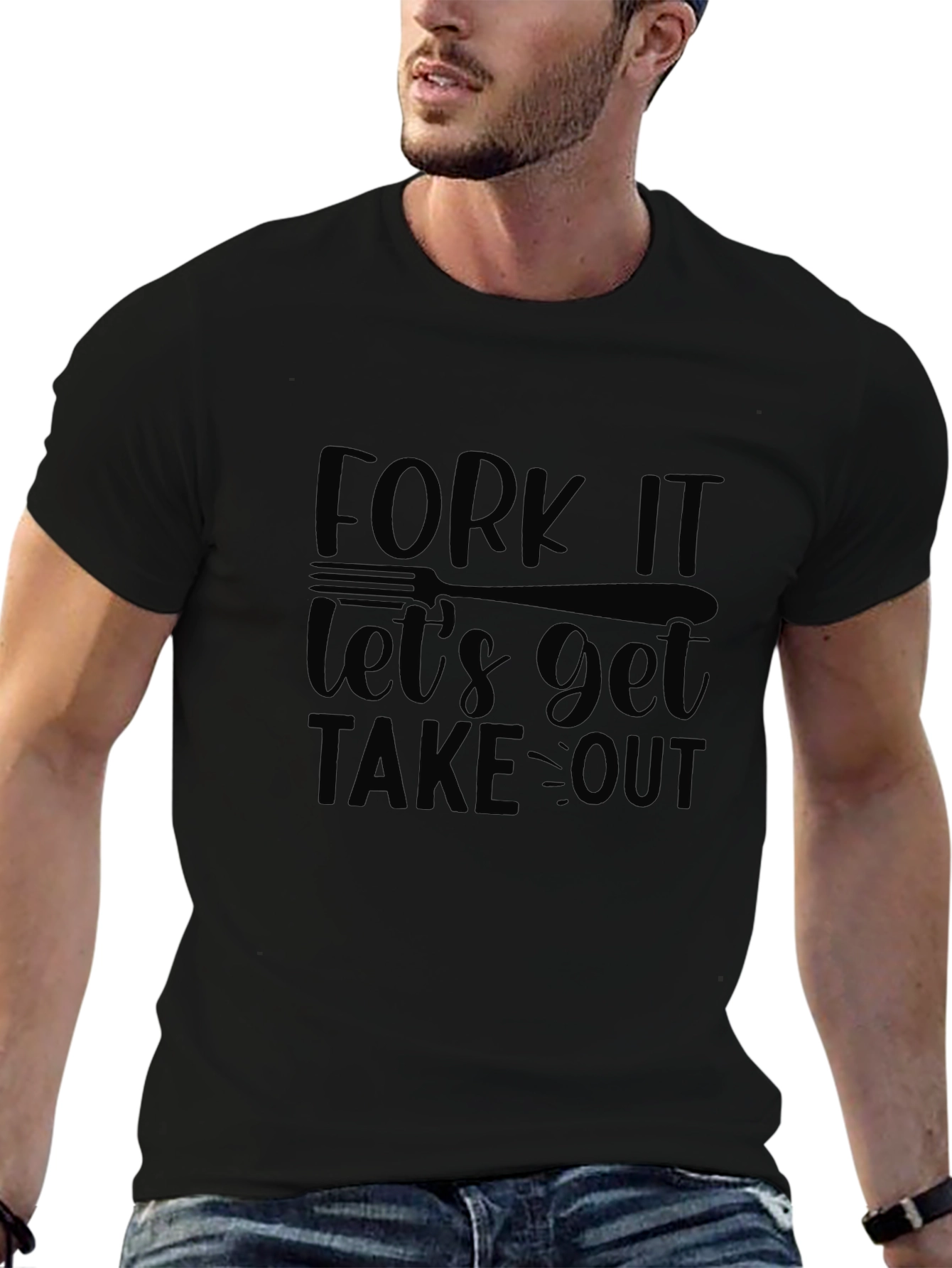 Fork It Take Out Graphic T-Shirt
