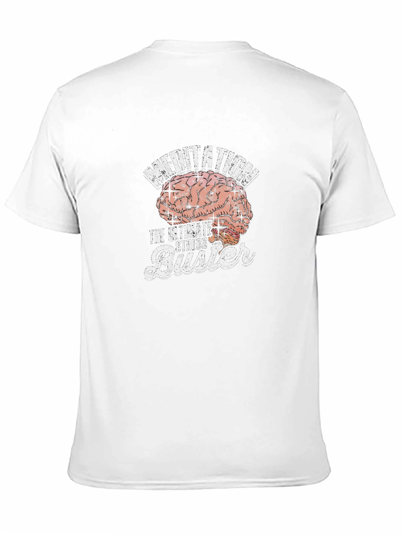 Meditation Brain T-Shirt - Ultimate Stress Buster