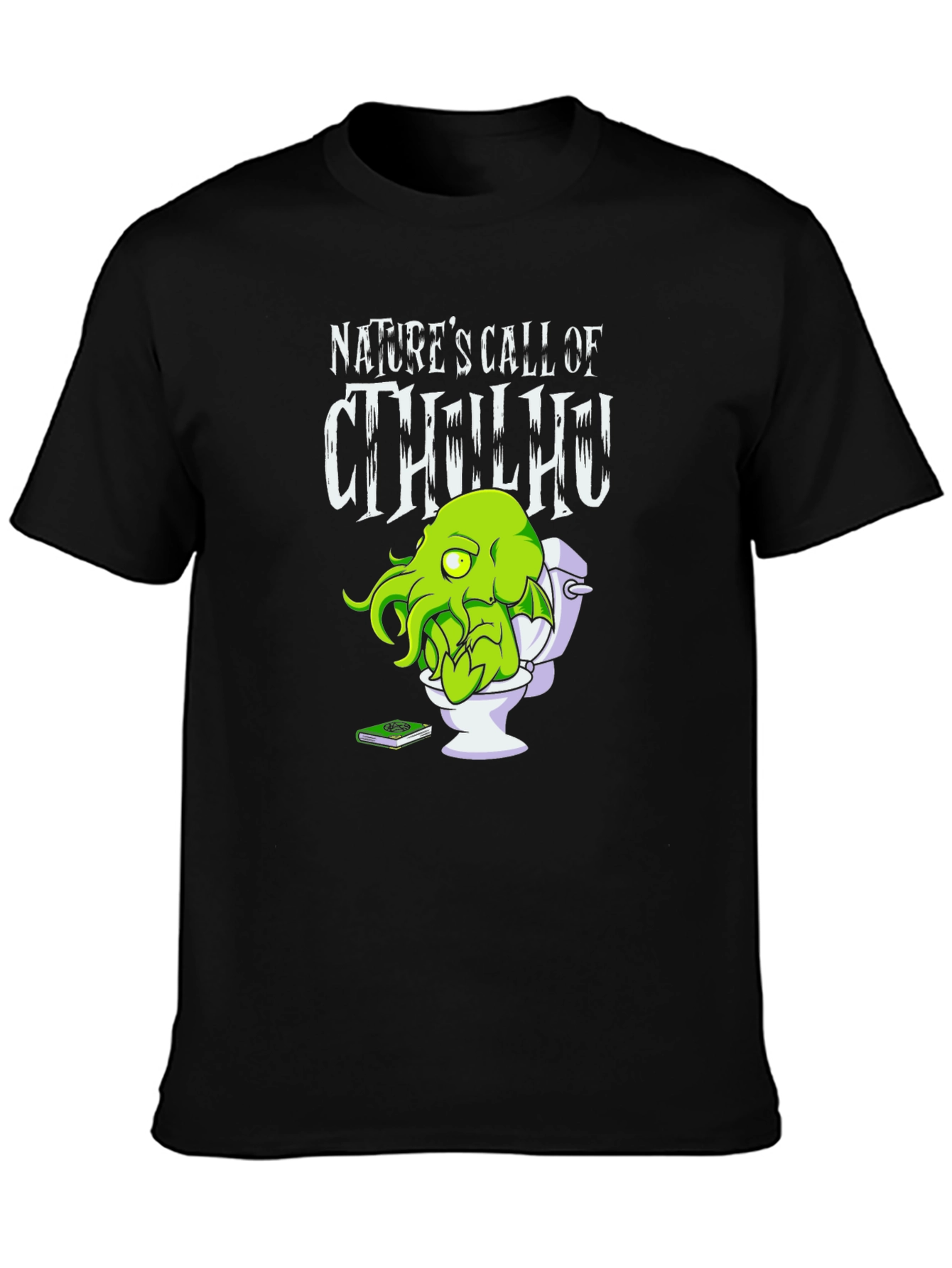 Natures Call of Cthulhu Graphic Tee - Black
