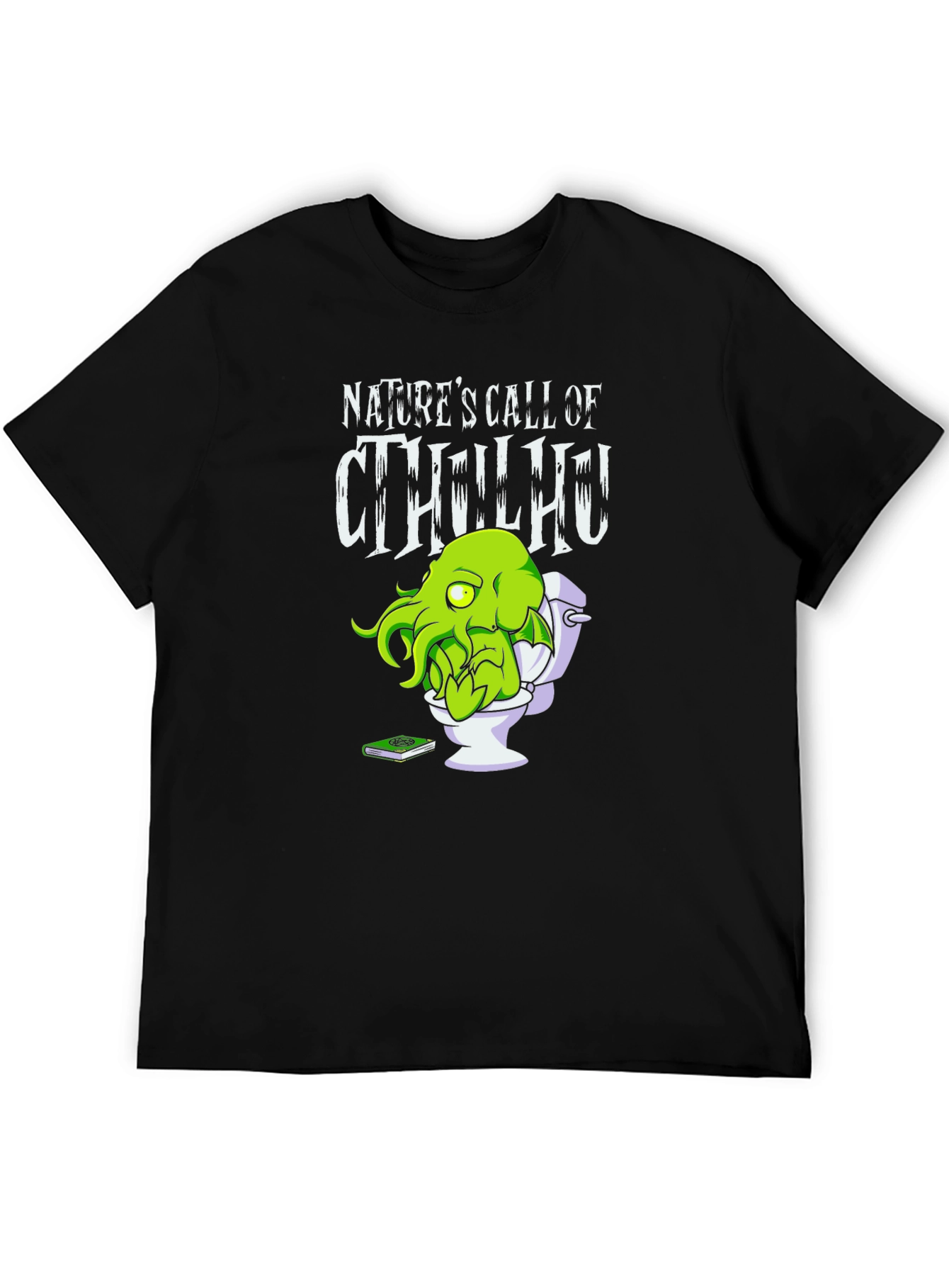 Natures Call of Cthulhu Graphic Tee - Black