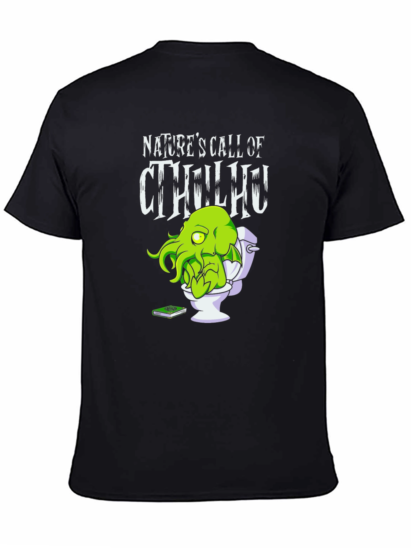 Natures Call of Cthulhu Graphic Tee - Black