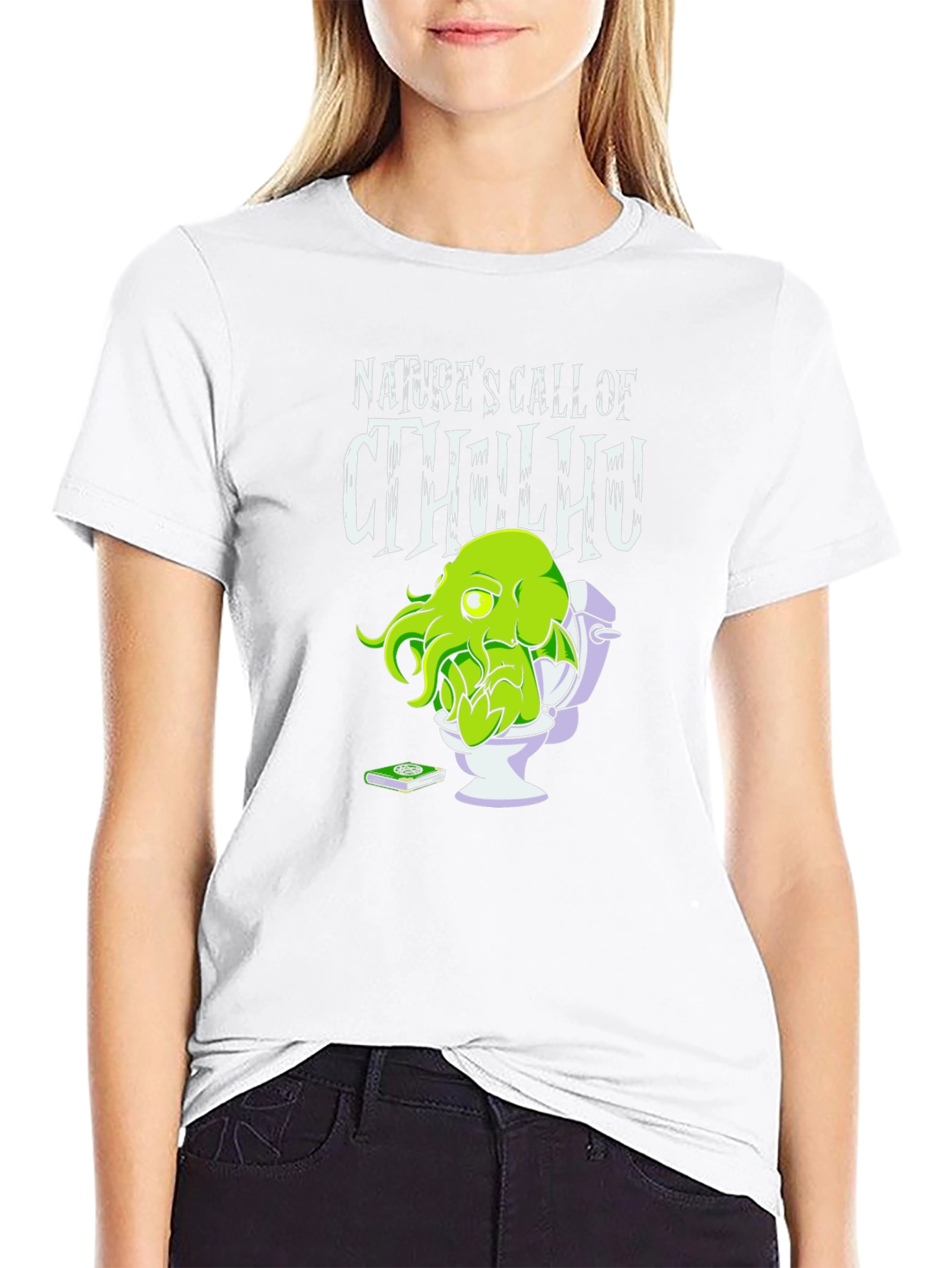 Natures Call of Cthulhu Graphic Tee - Black