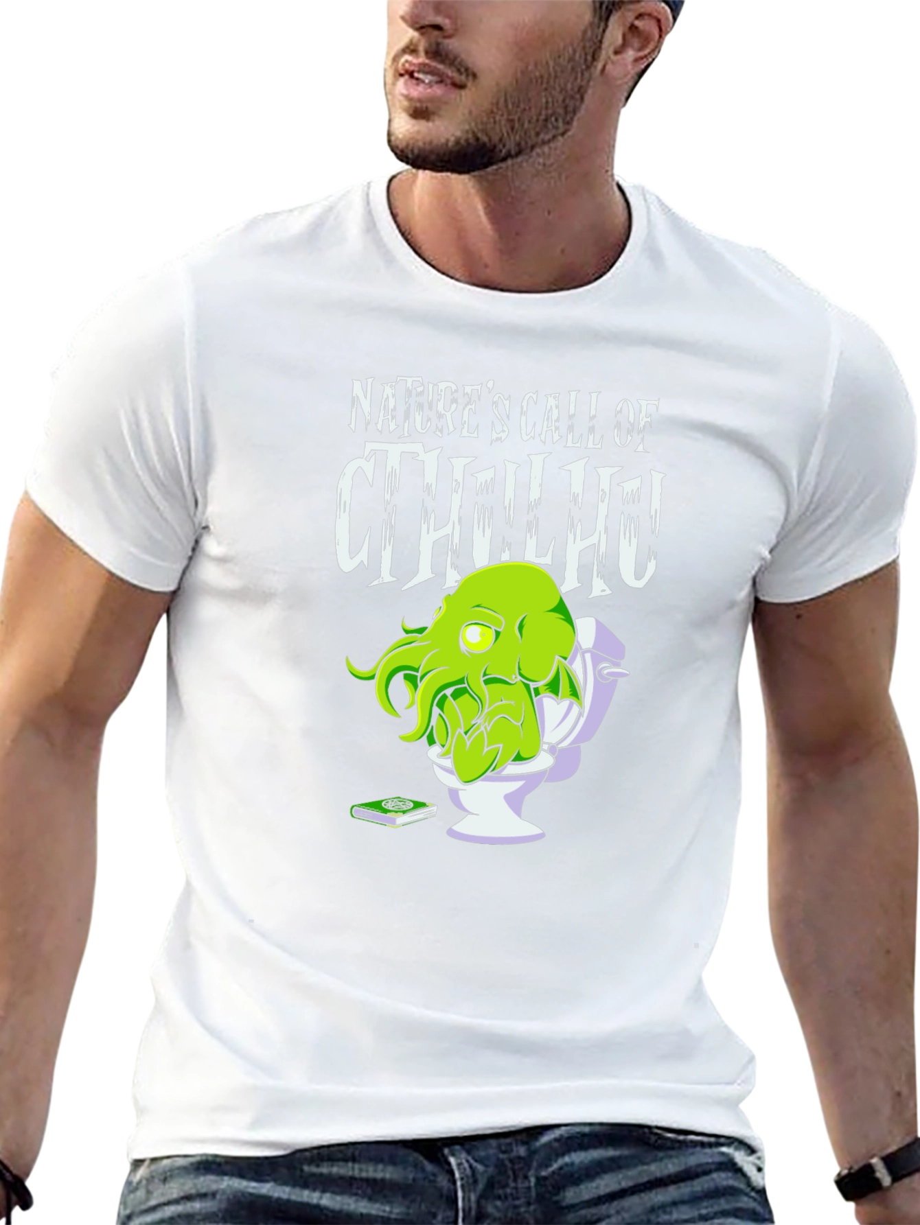 Natures Call of Cthulhu Graphic Tee - Black