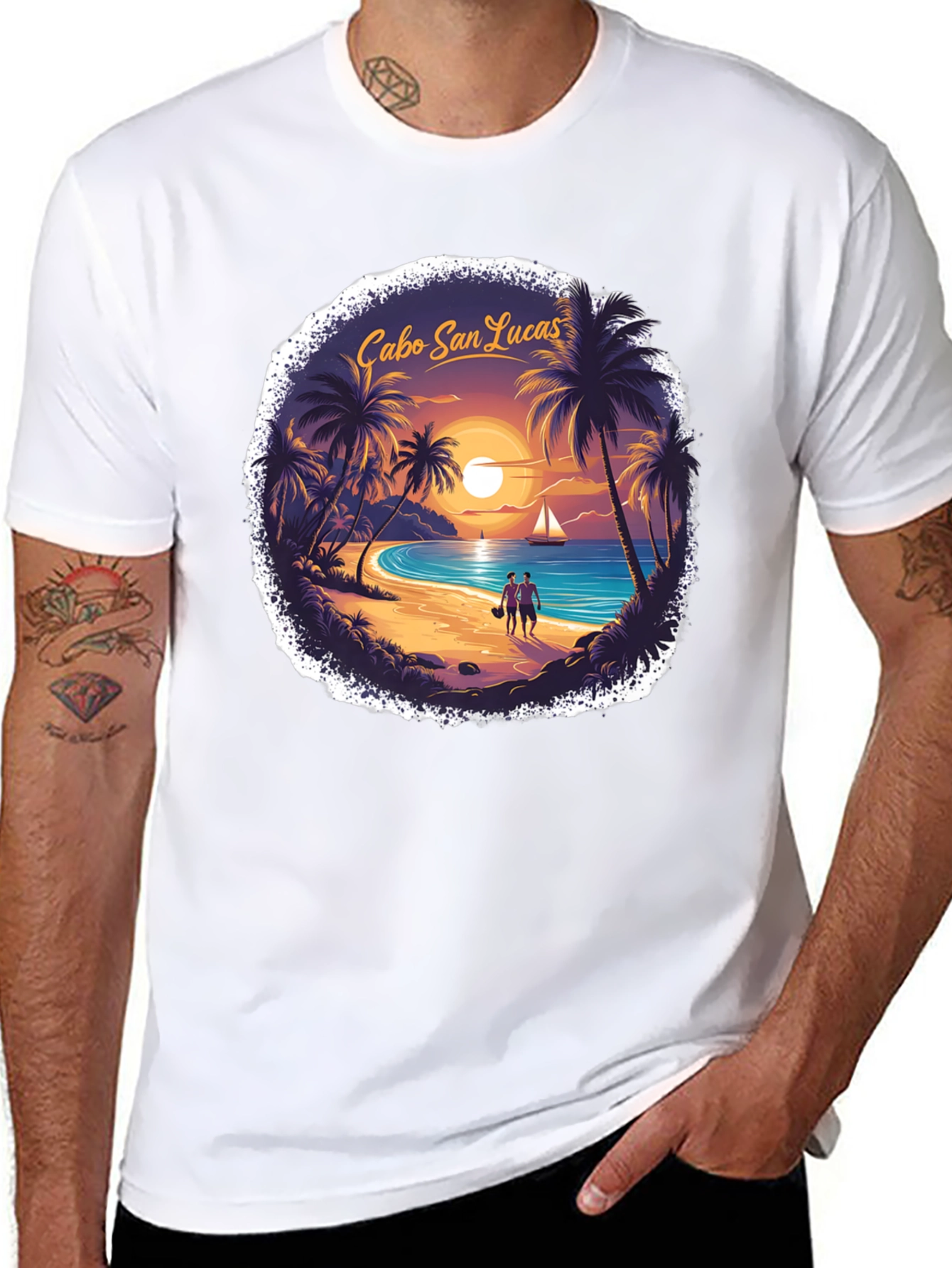 Cabo San Lucas Beach Graphic Tee