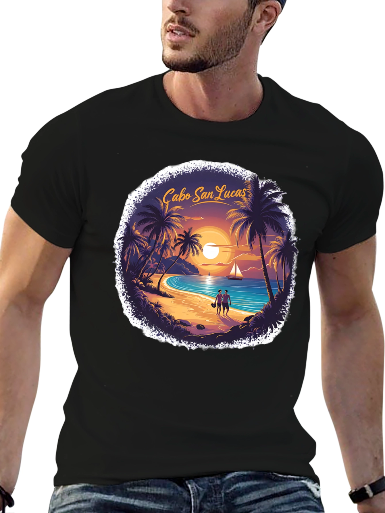 Cabo San Lucas Beach Graphic Tee