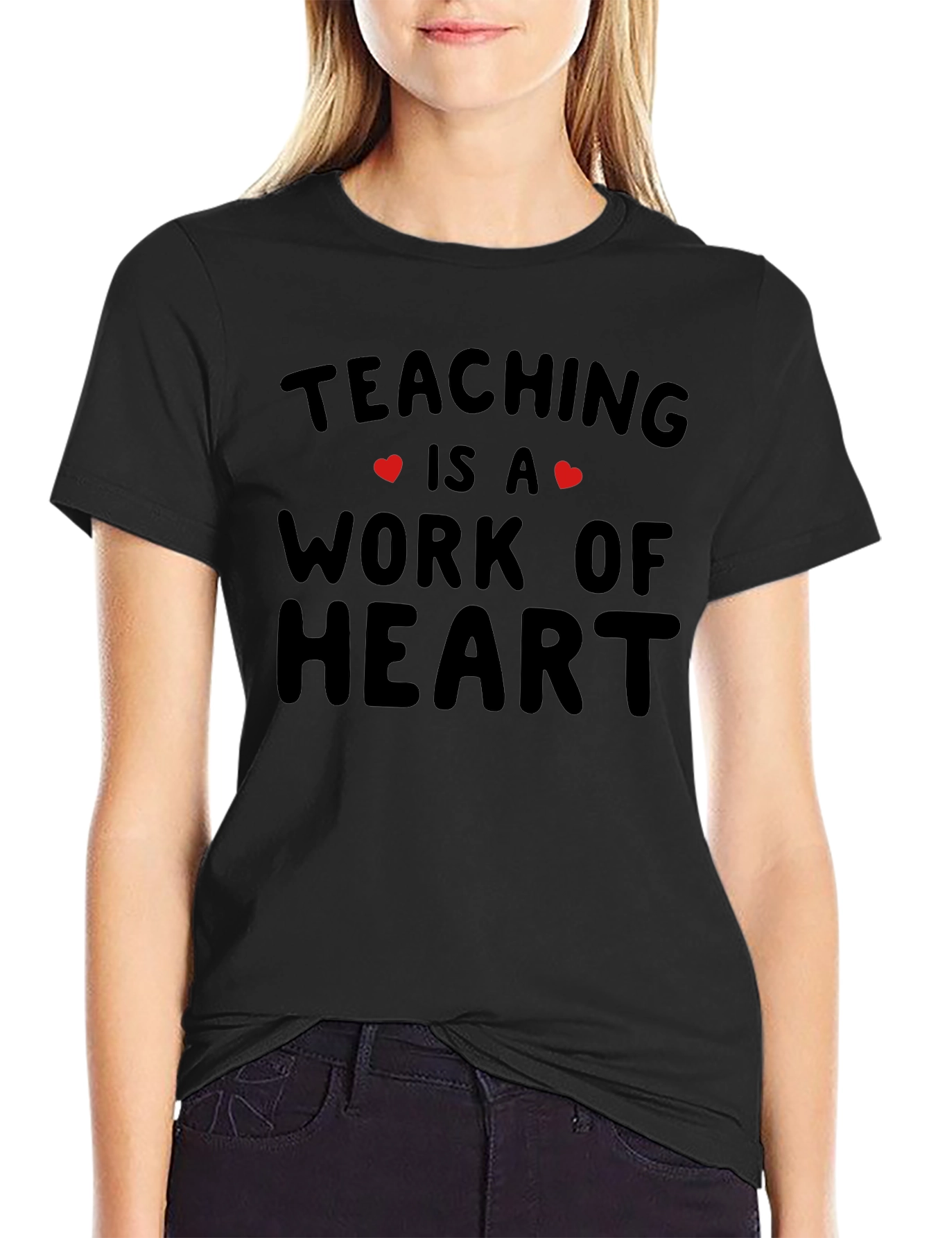 Teaching is a Work of Heart T-Shirt