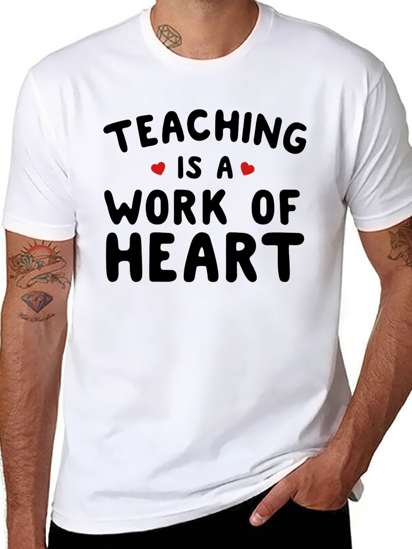 Teaching is a Work of Heart T-Shirt