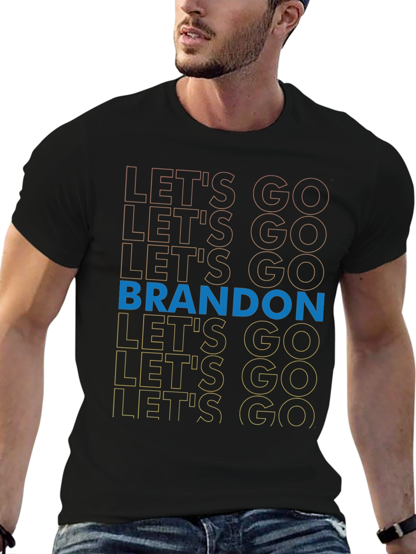 Lets Go Brandon Graphic Tee