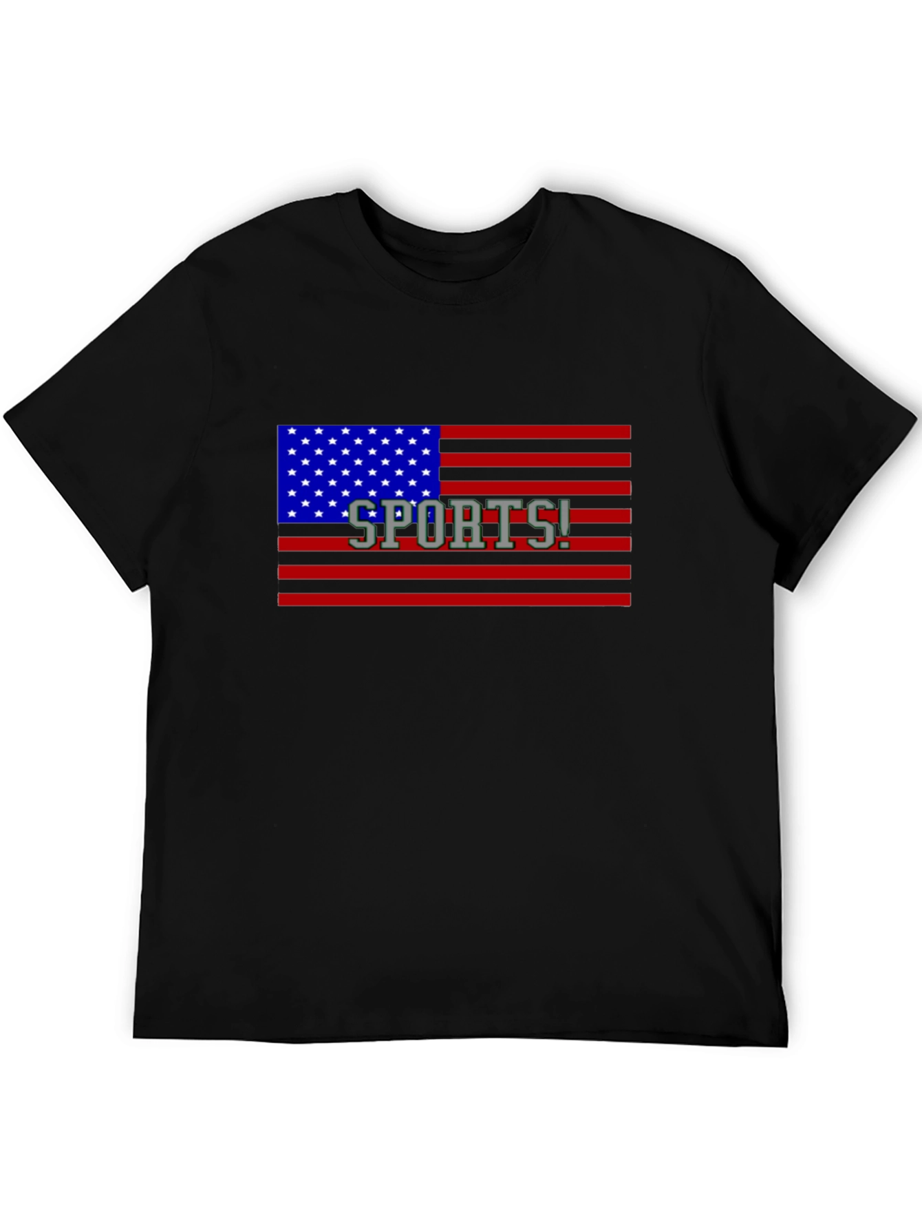 American Flag Sports! Graphic T-Shirt