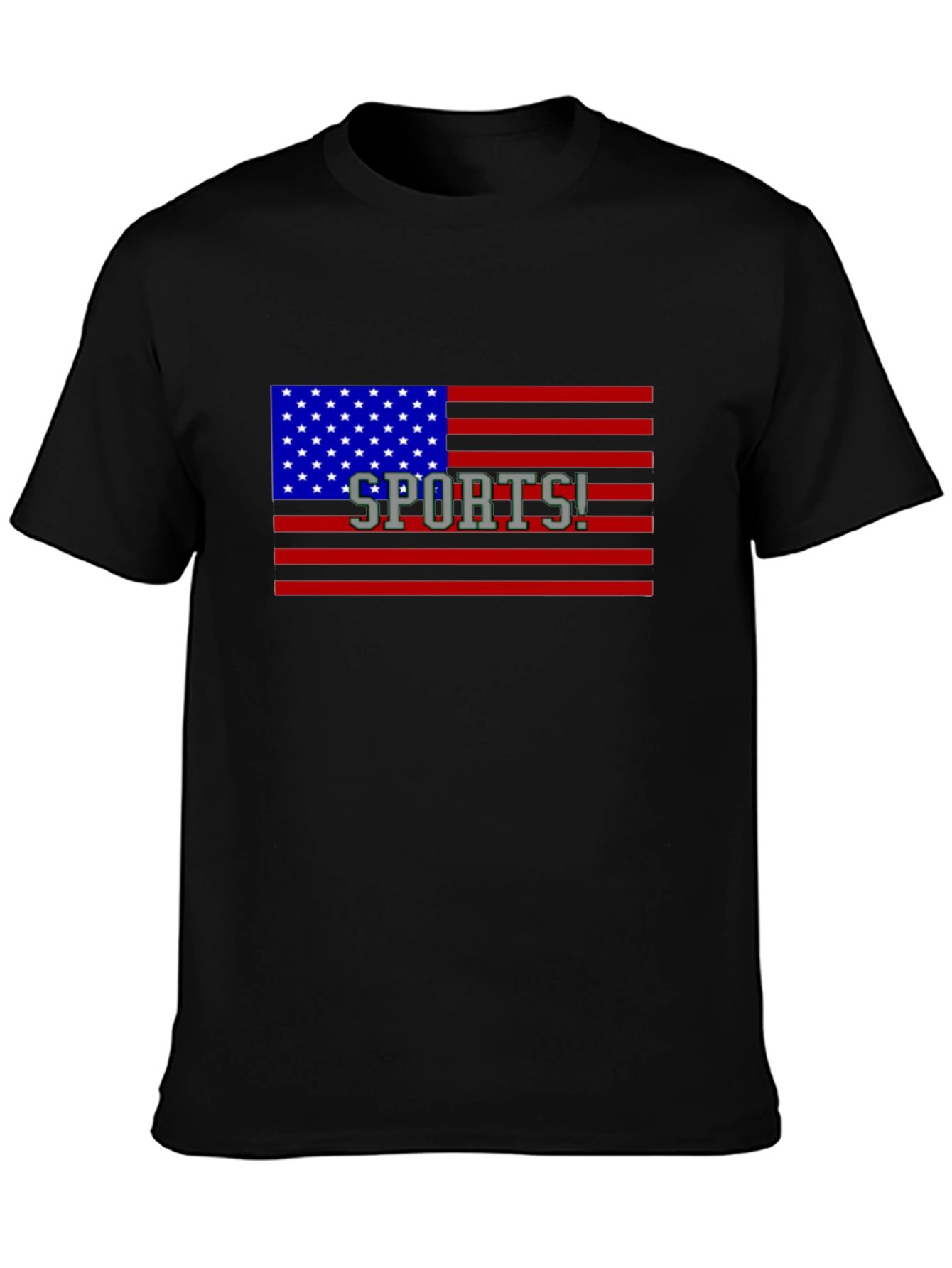 American Flag Sports! Graphic T-Shirt
