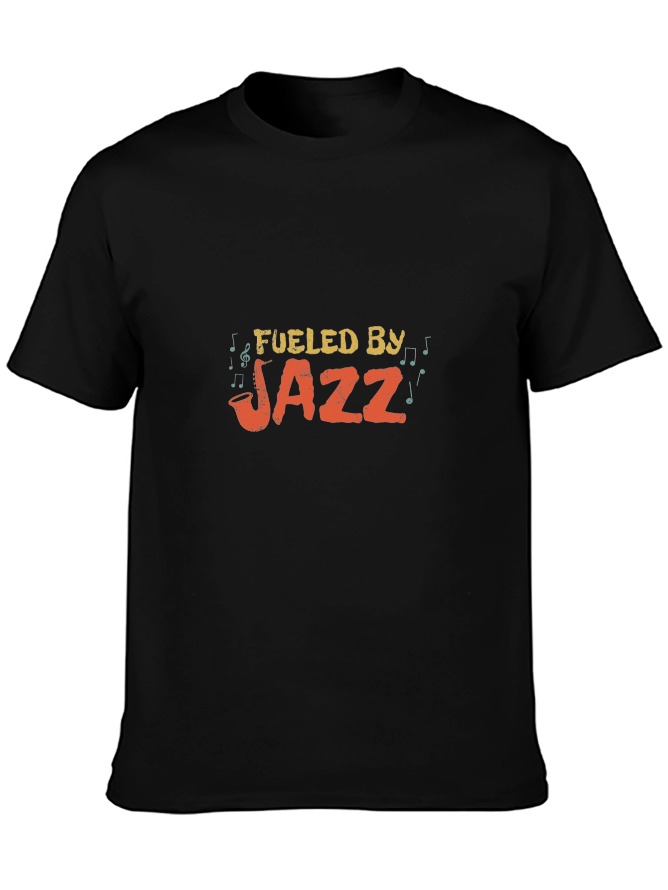 Fueled by Jazz T-Shirt - Cool Music Lover Tee