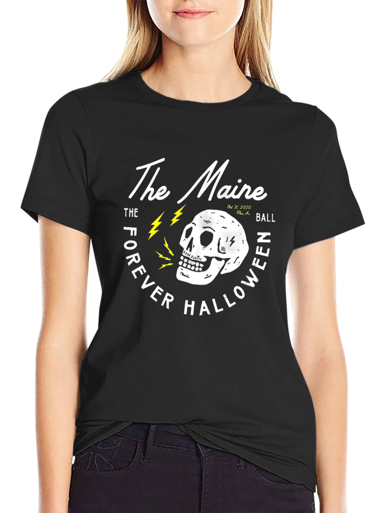 The Maine Forever Halloween Ball Graphic Tee